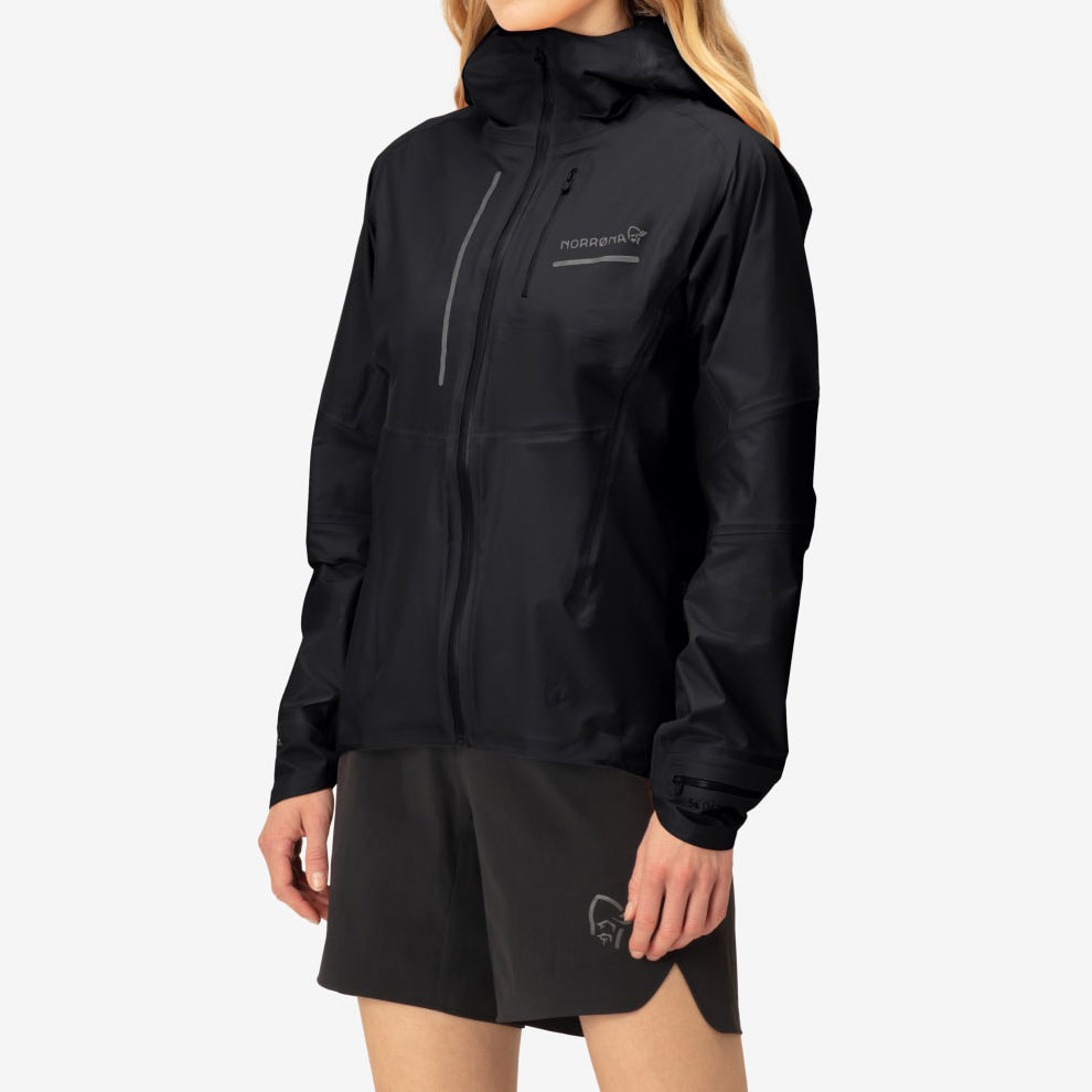 Norrona Senja Gore-Tex Active Jacket Caviar Black