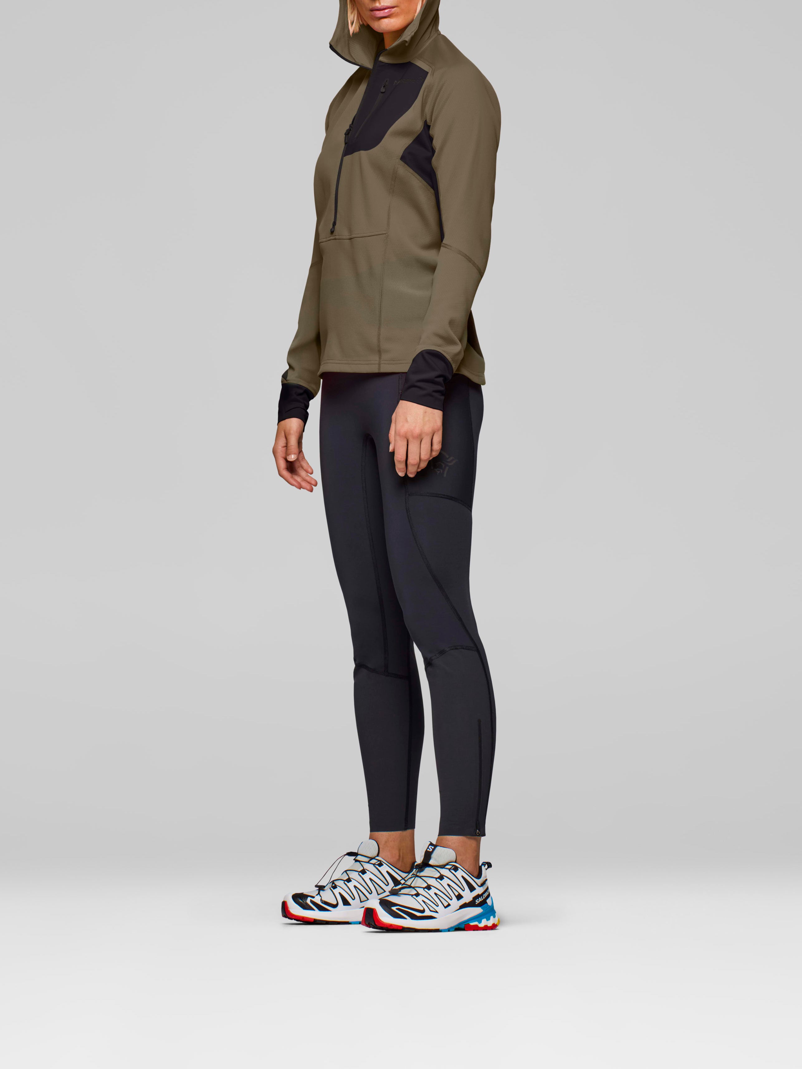 Norrona Women's Senja Warm1 Hood Olive Night