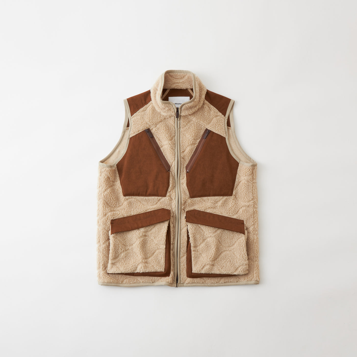 White Mountaineering Boa Fleece Vest