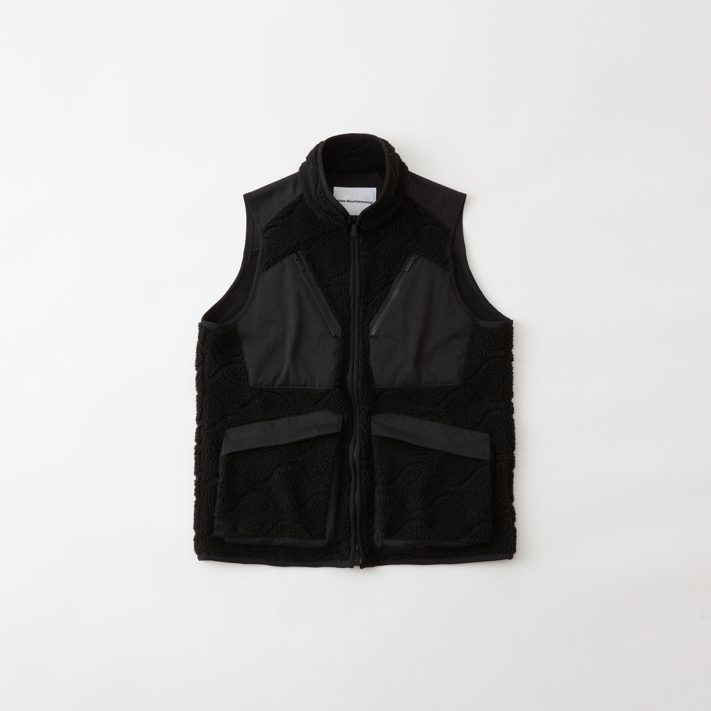 White Mountaineering Boa Fleece Vest