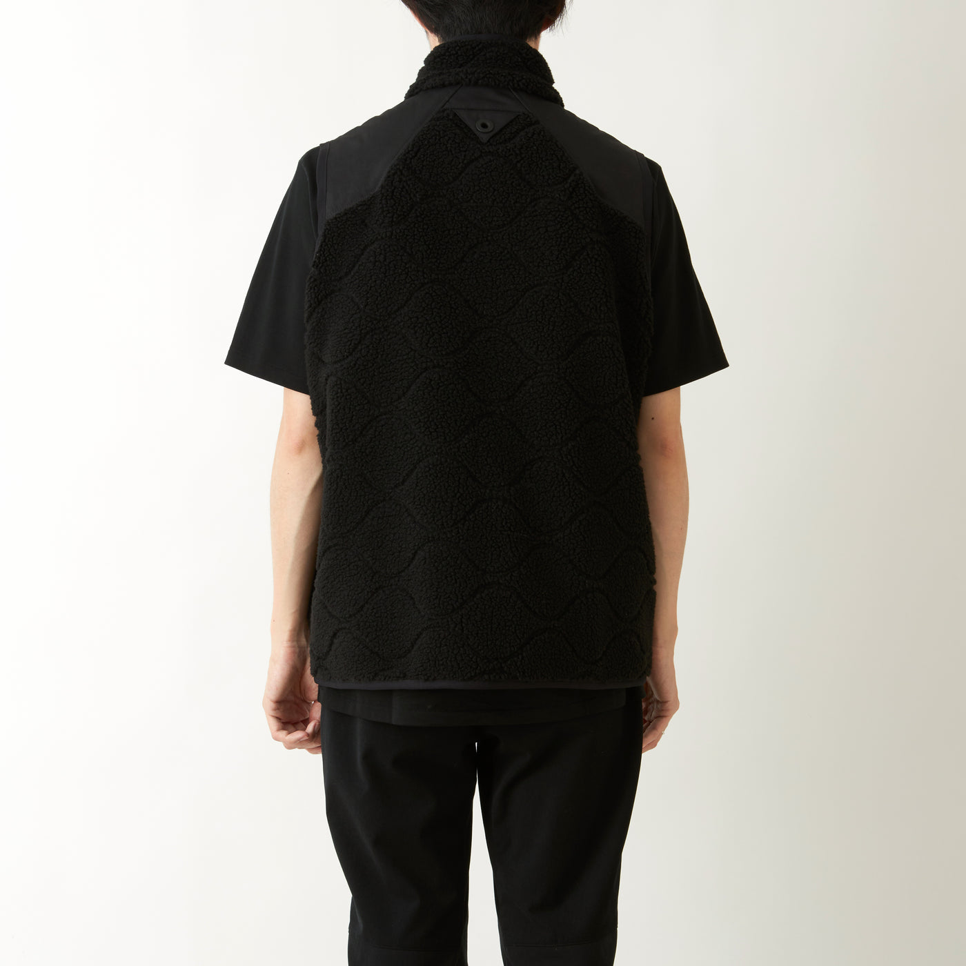 White Mountaineering Boa Fleece Vest