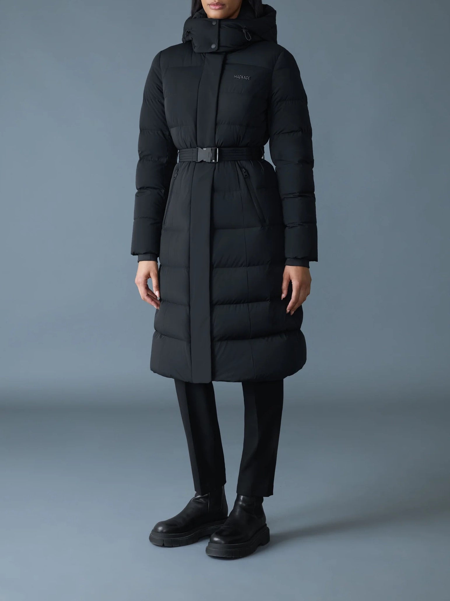 Mackage Coralia-city Recycled Down Coat Black