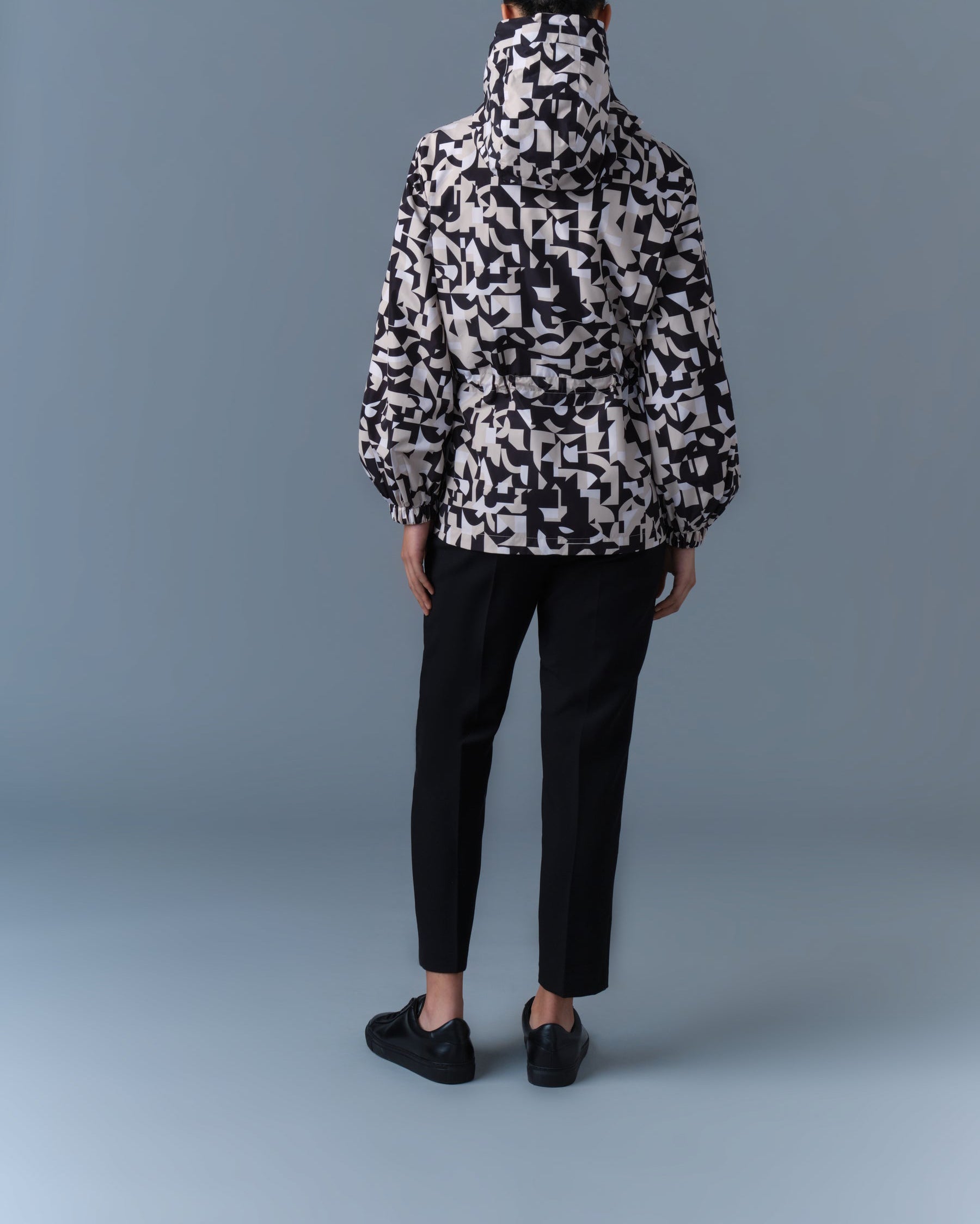 Mackage Delia Reversible Jacket with Hood Black/Trench