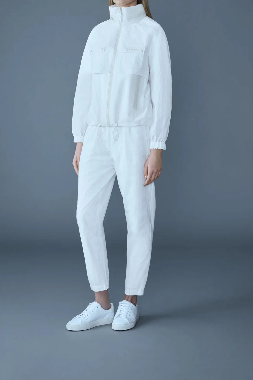 Mackage Devorah Seam-Sealed Rain Jacket White