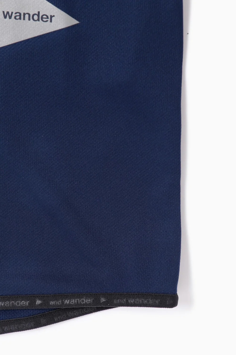 And Wander Dry Jersey Raglan SS T Navy