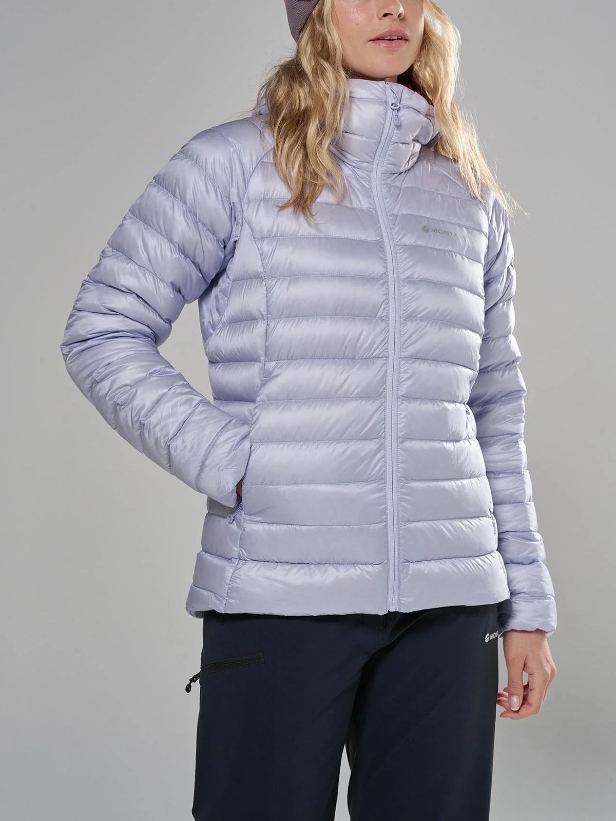 Montane Women's Anti Freeze Hooded Down Jacket Lilac Haze