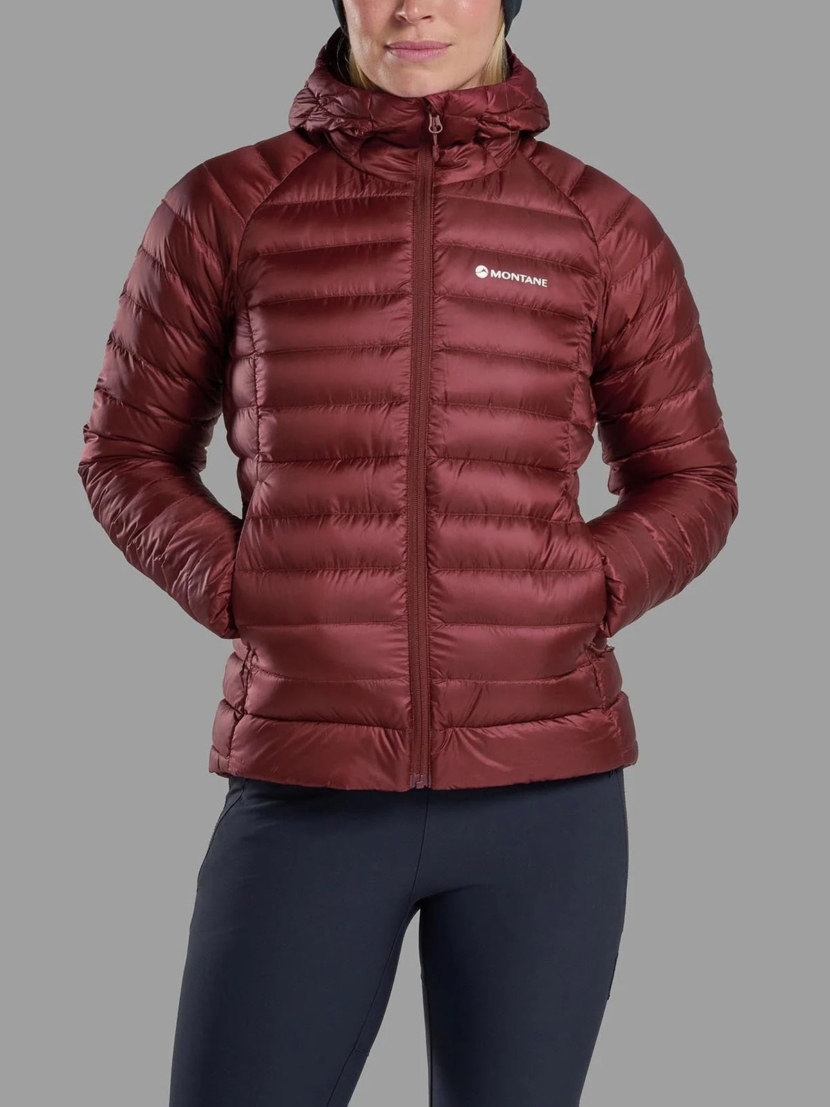 Montane Women's Anti Freeze Hooded Down Jacket Sumac