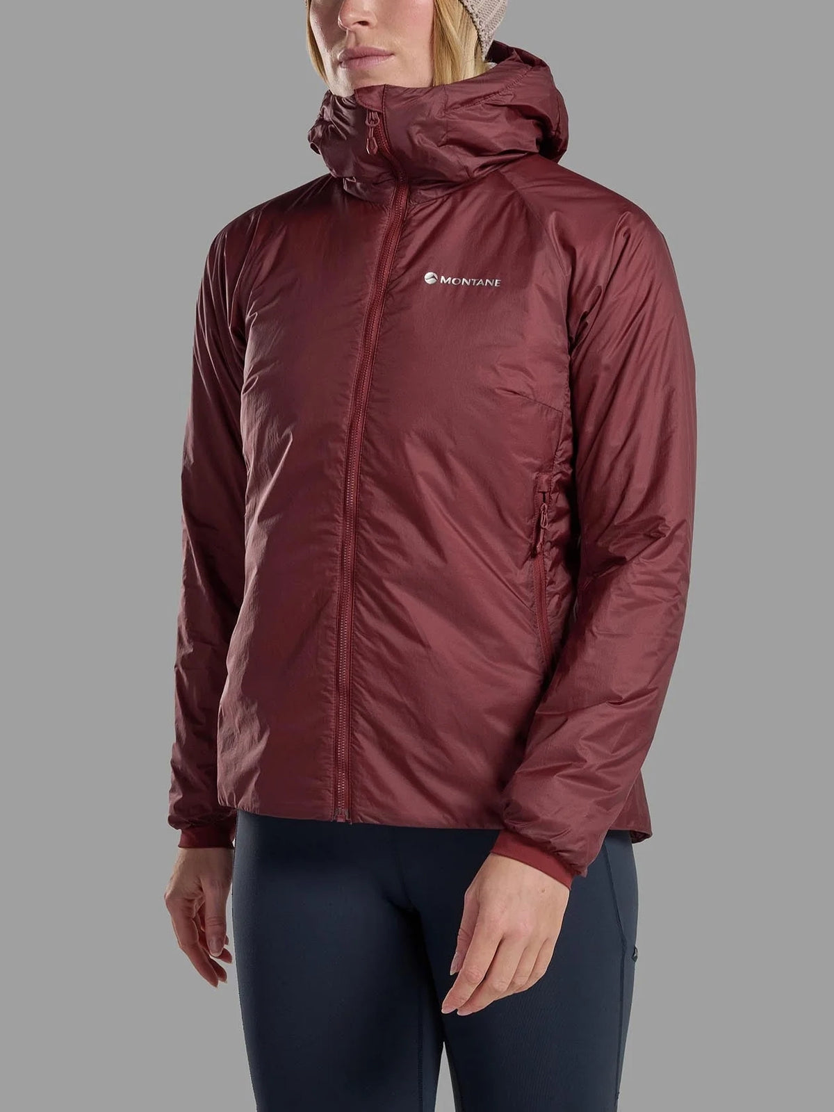 Montane Women's Fortes Lite Hooded Insulated Jacket Sumac