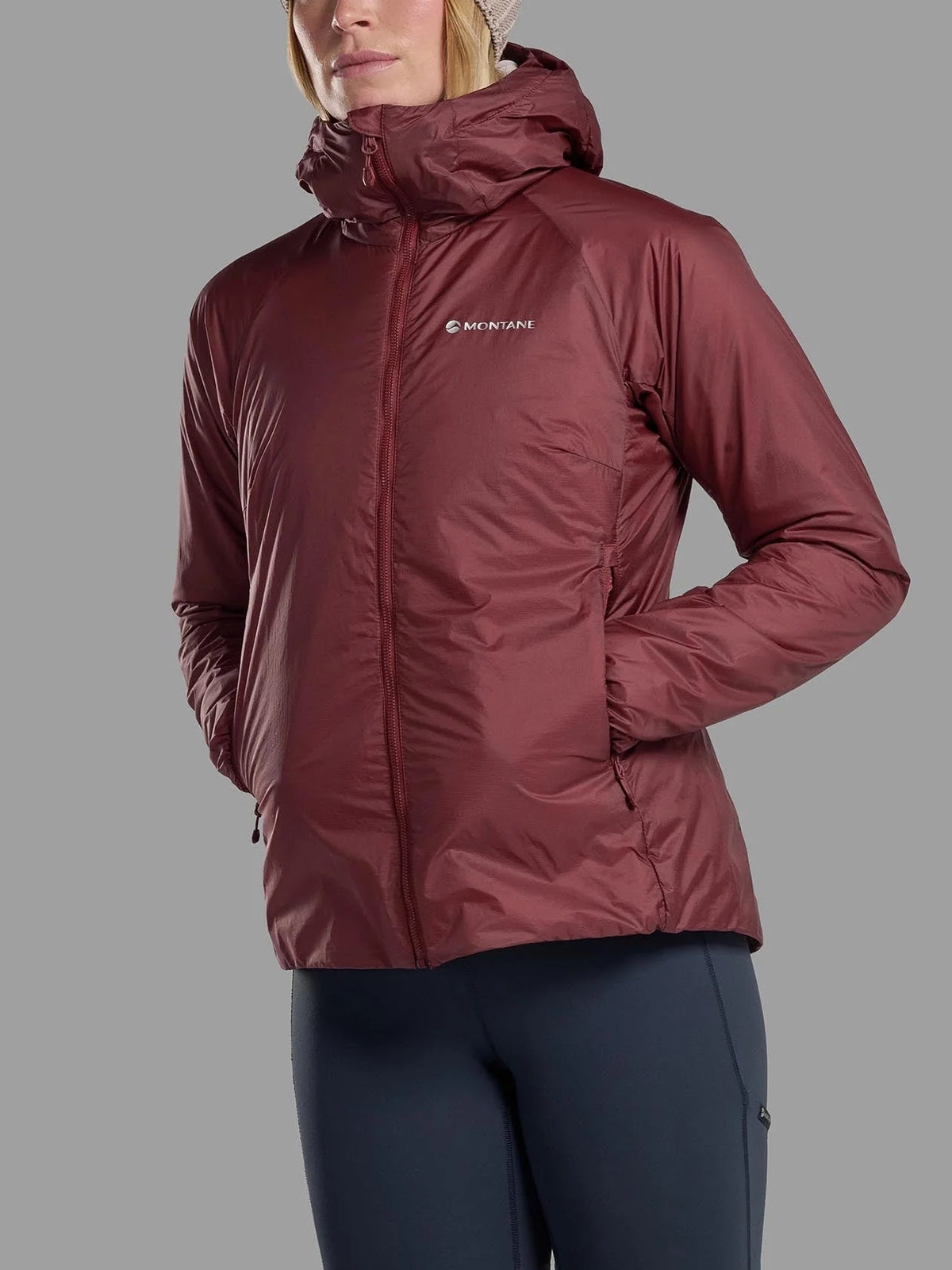 Montane Women's Fortes Lite Hooded Insulated Jacket Sumac