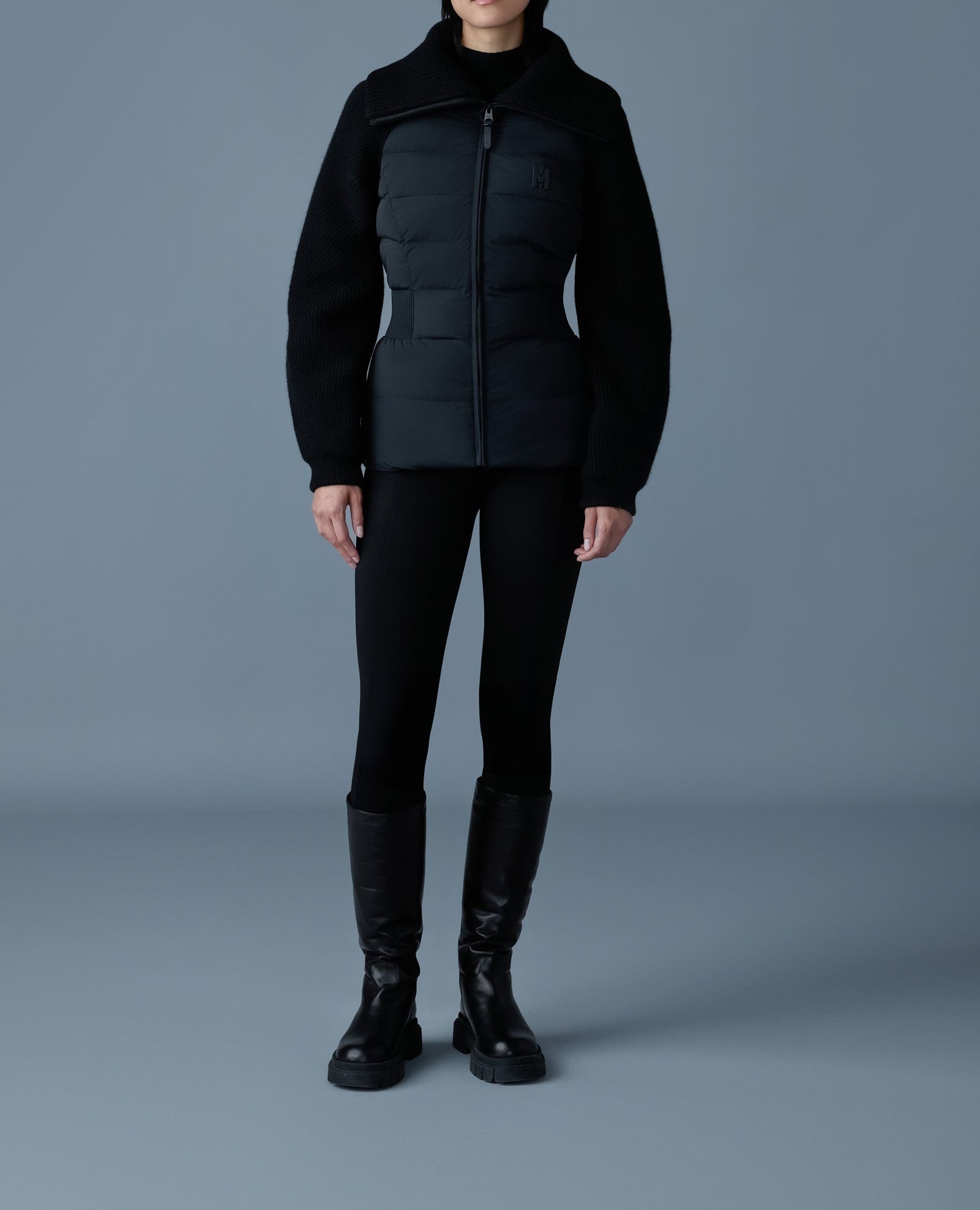 Mackage Foxy Light Down Jacket Black