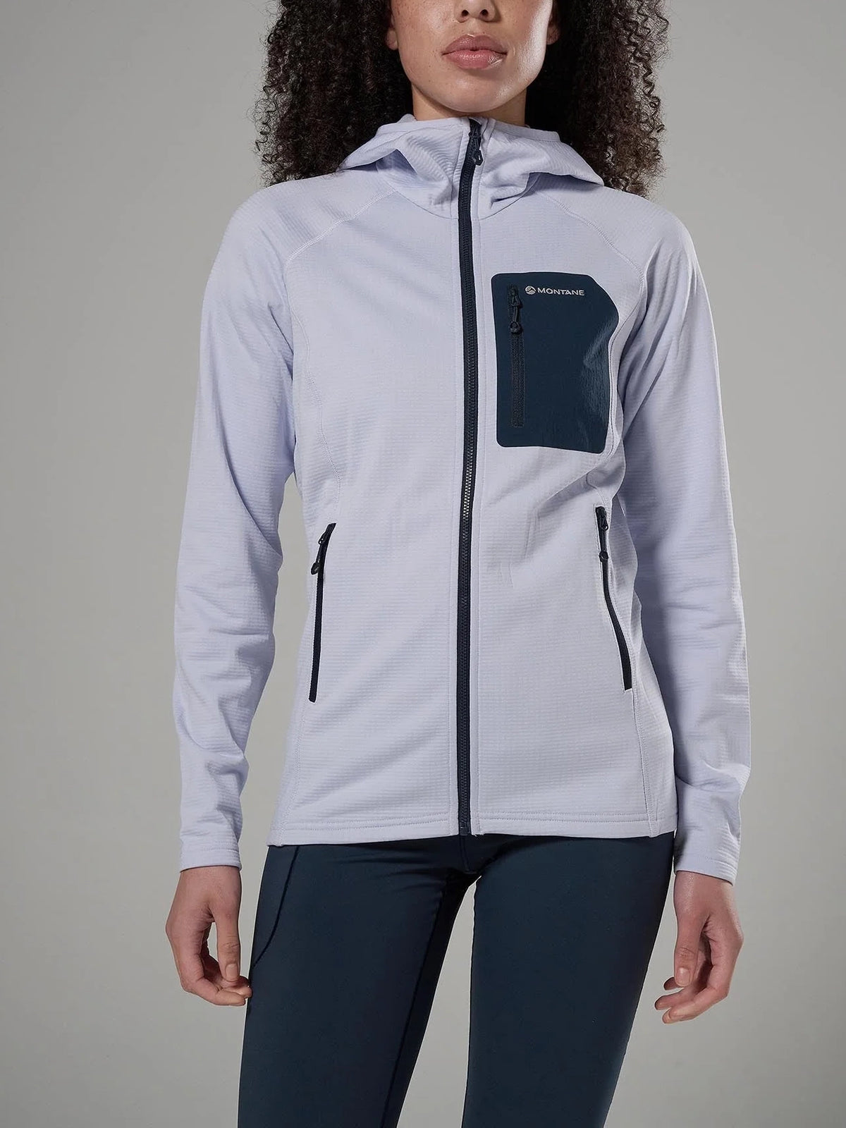 Montane Women's Protium CP Hooded Fleece Jacket Lilac Haze