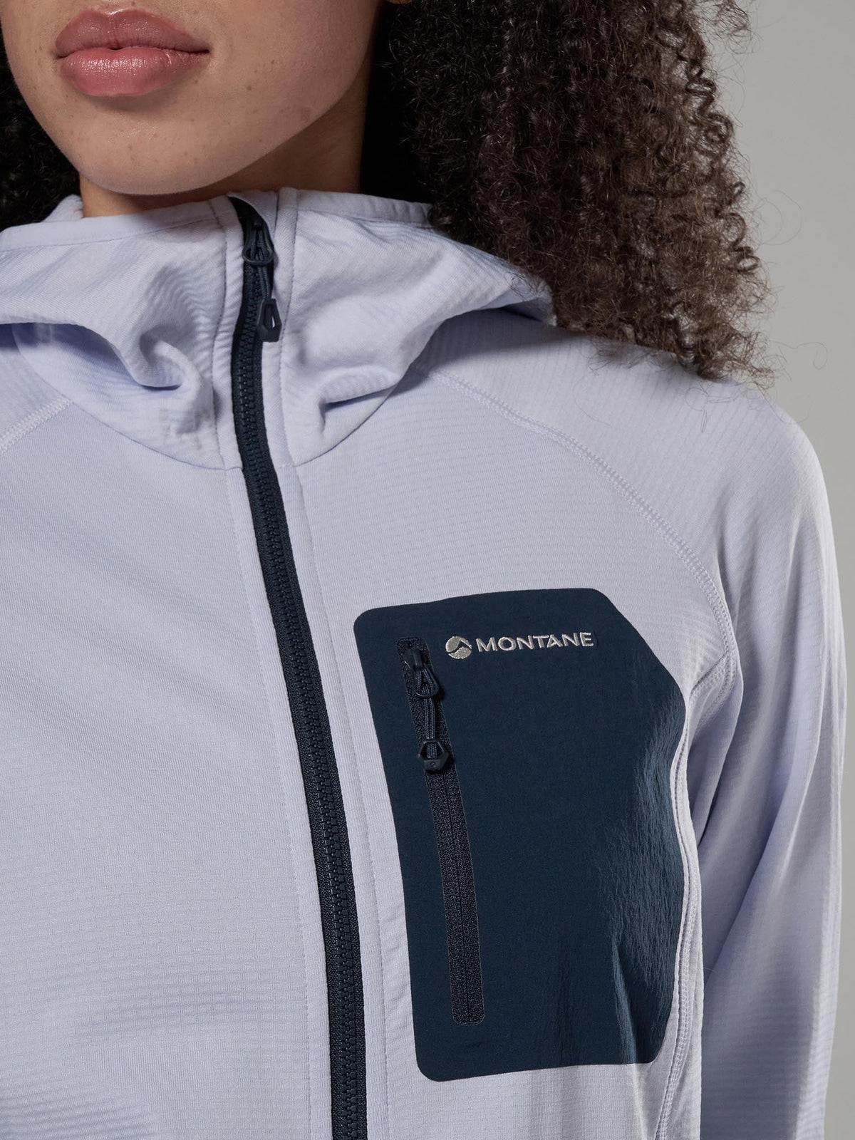 Montane Women's Protium CP Hooded Fleece Jacket Lilac Haze