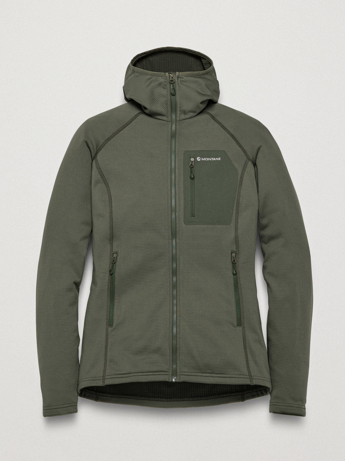 Montane Women's Protium CP Hooded Fleece Jacket Moss