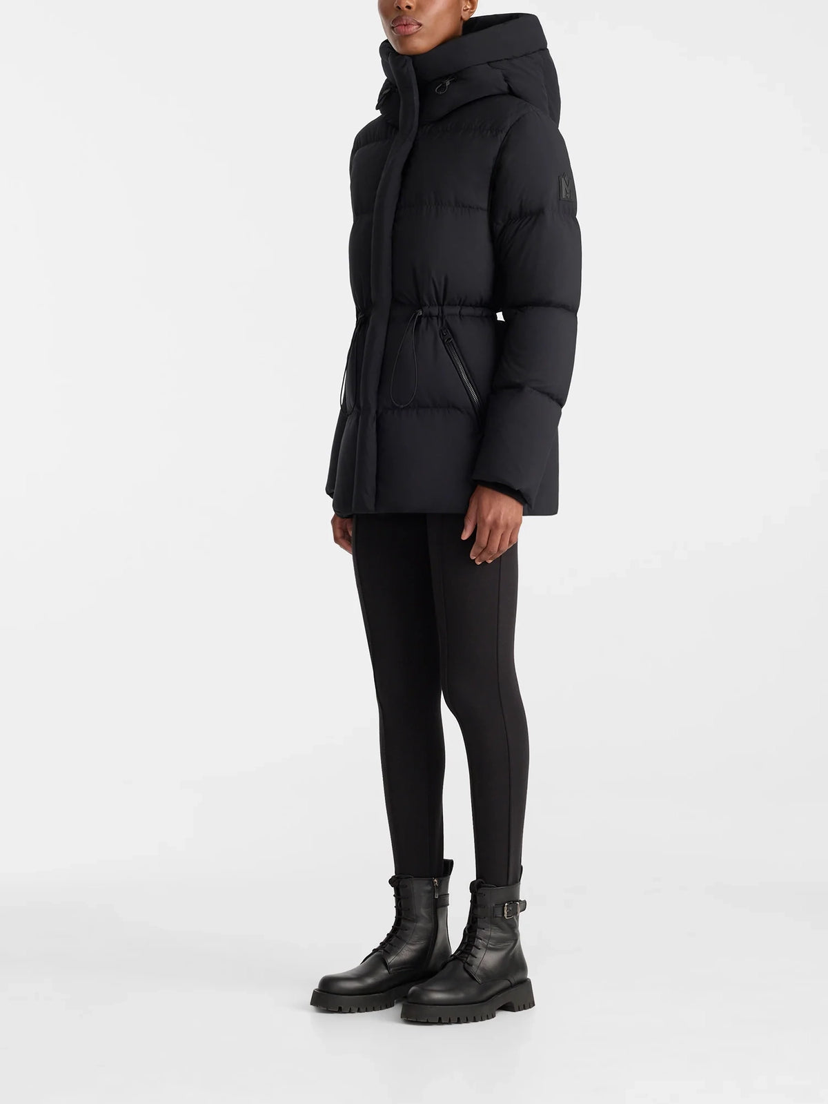 Mackage Freya-SC Soft Crinkle Jacket Black