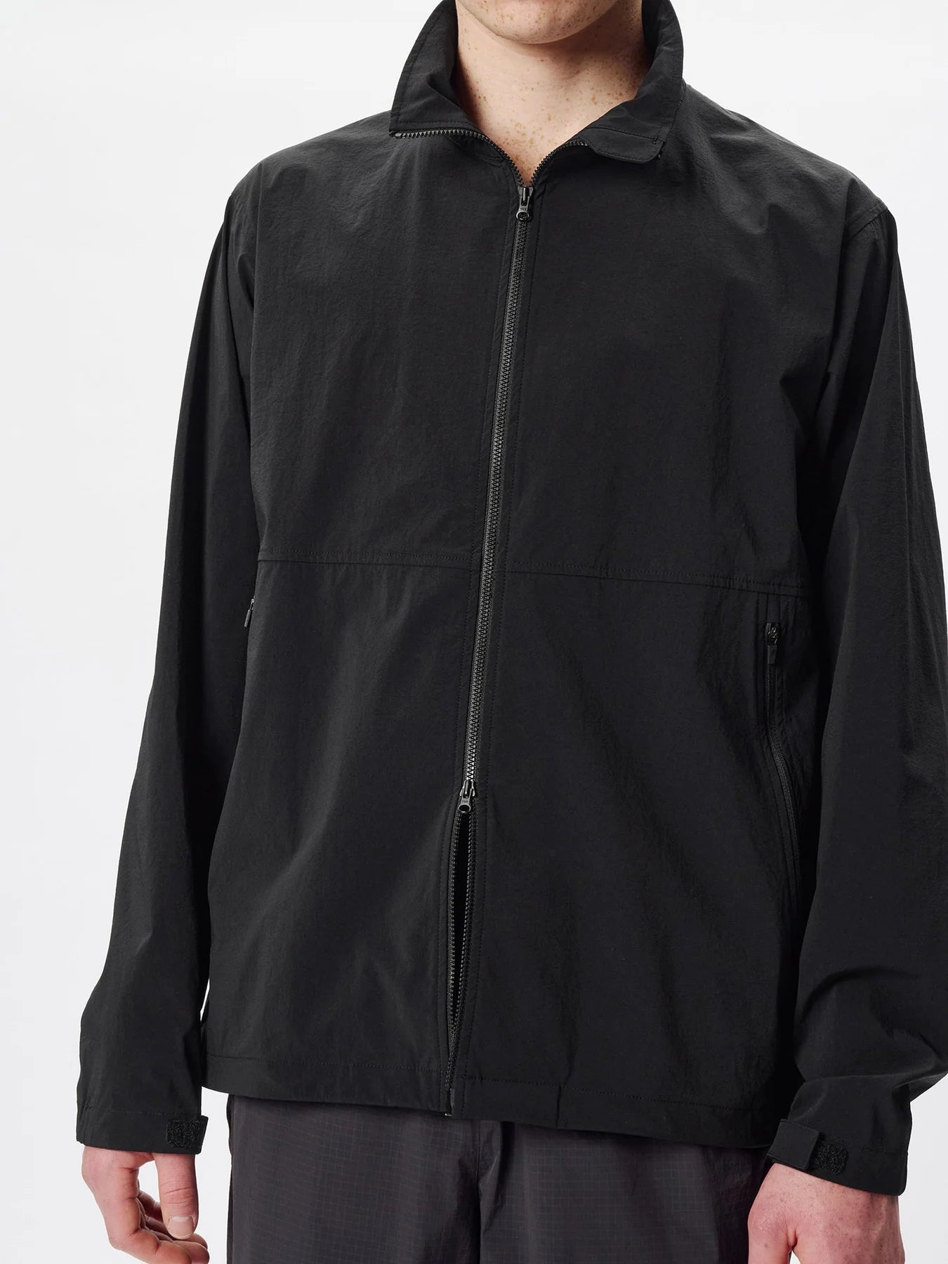 Goldwin KODENSHI Stretch Weave Jacket Black