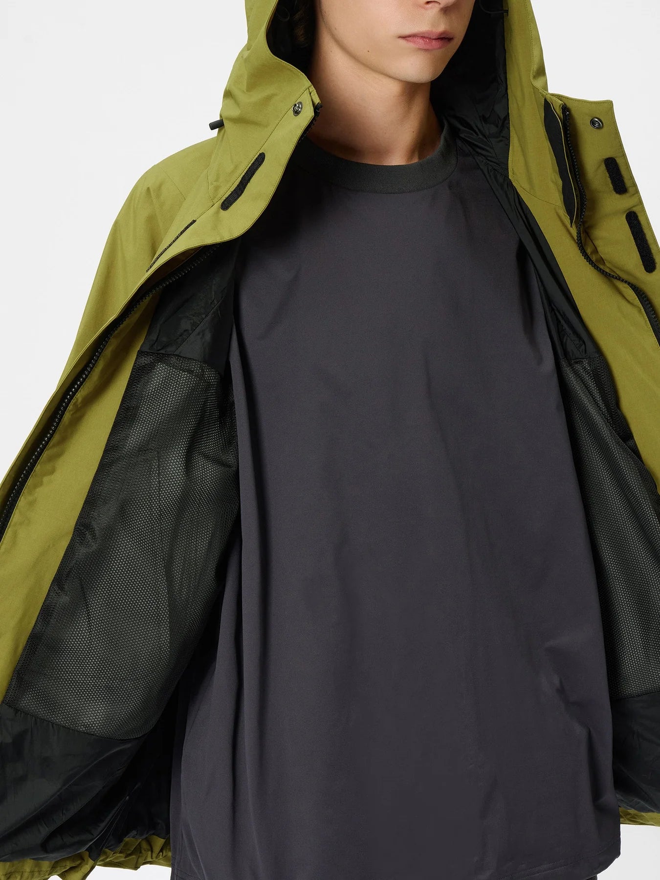 Goldwin Pertex Unlimited Two Layer Jacket (Unisex) Deep Charcoal