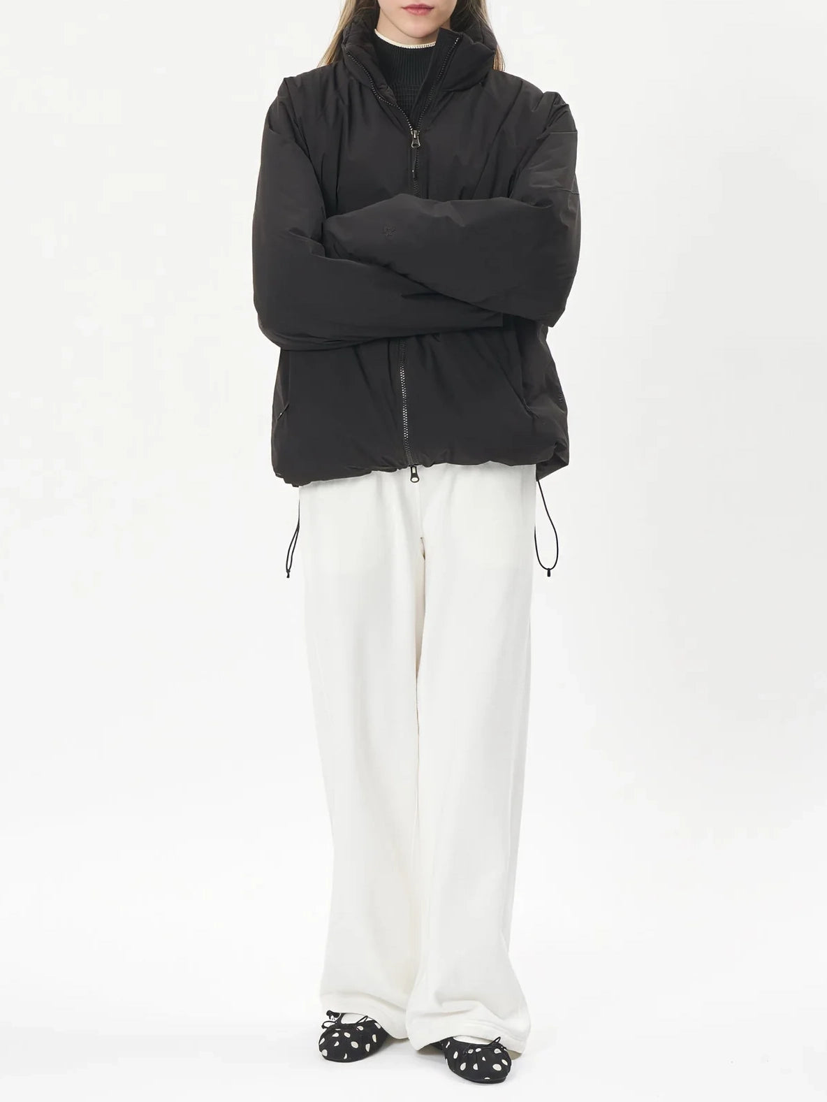 Goldwin WINDSTOPPER Puffy Jacket Black