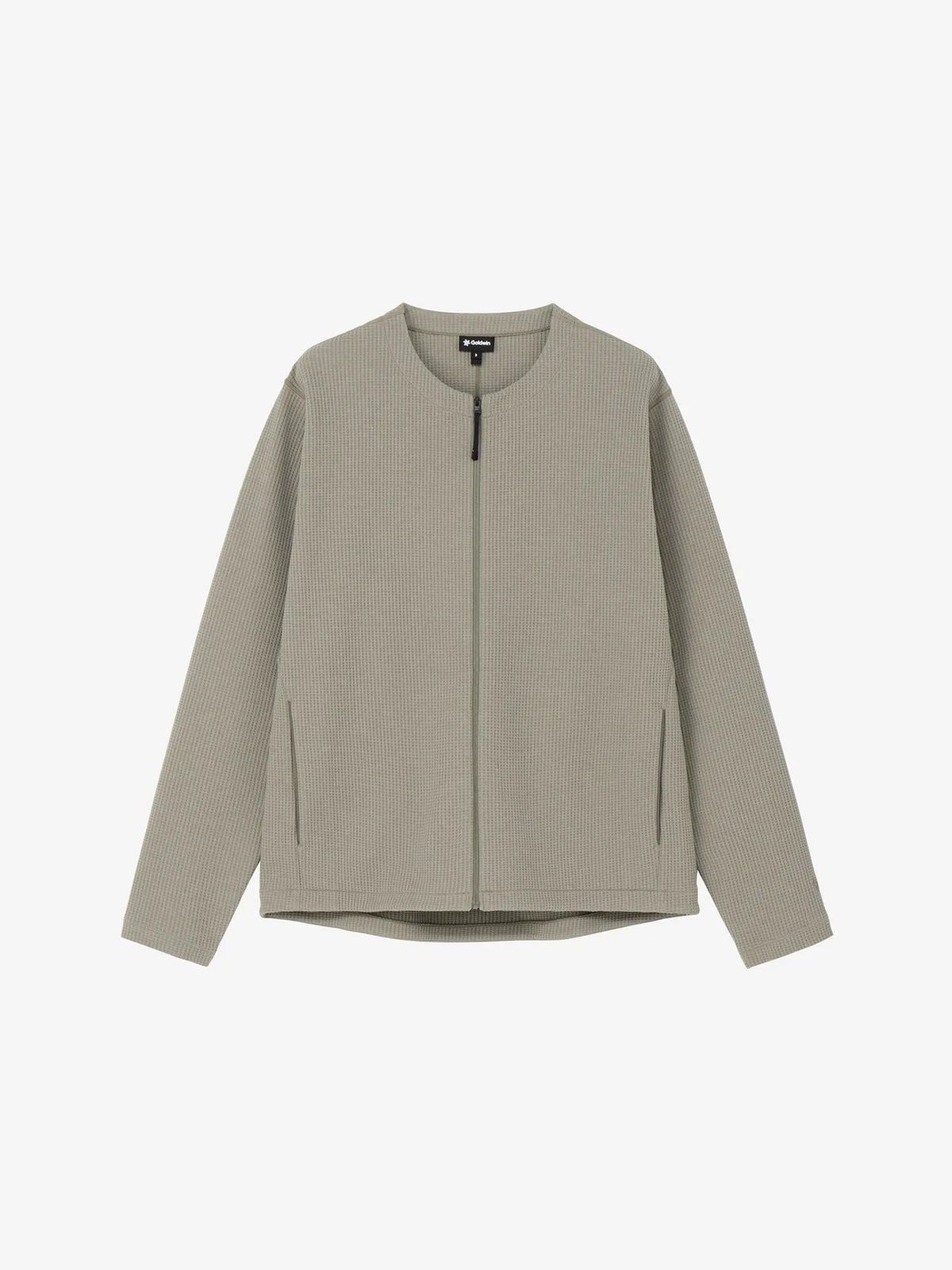 Goldwin WF Light Zip Cardigan Arid Beige