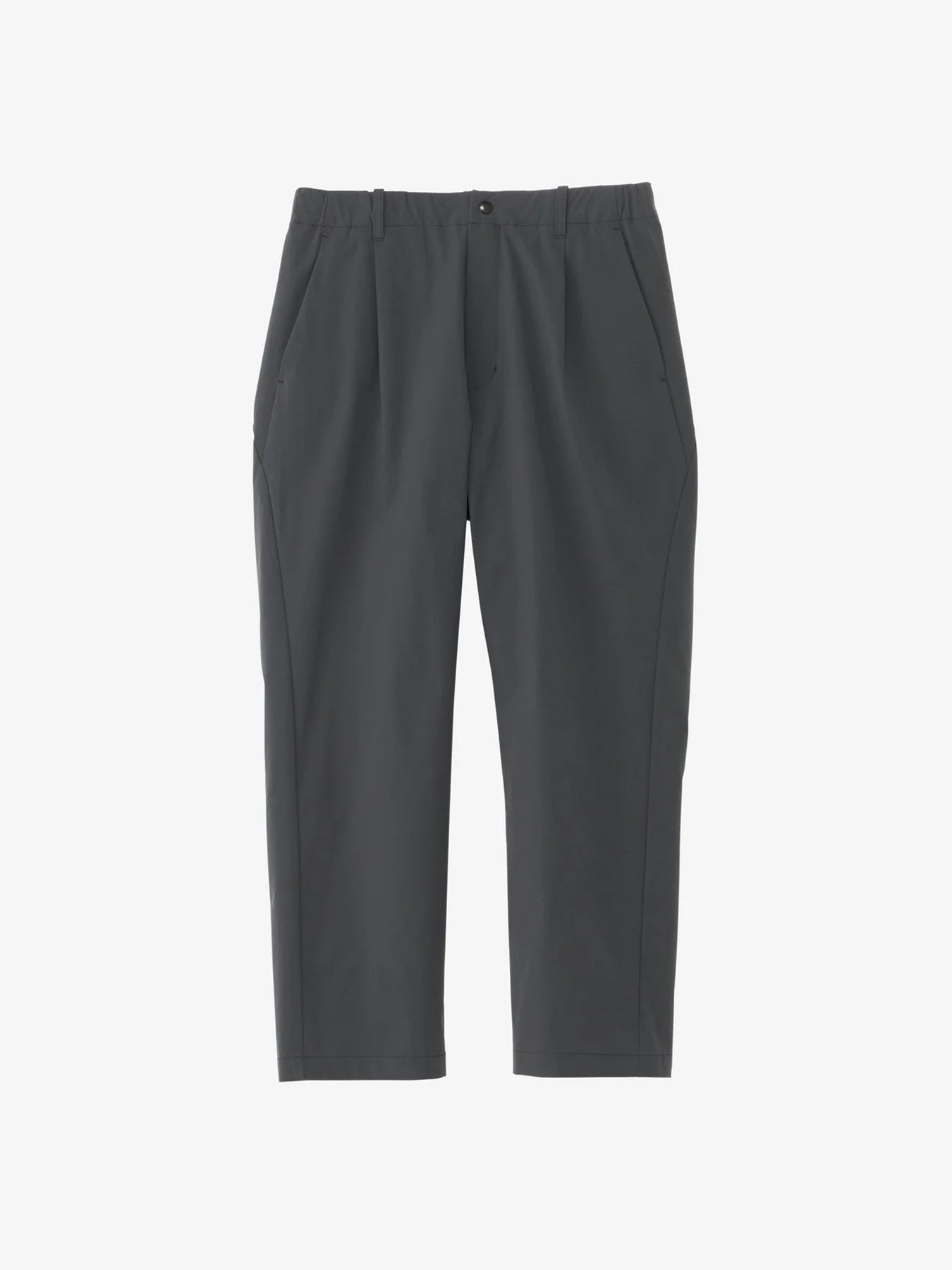 Goldwin One Tuck Tapered Light Pants Ebony Gray