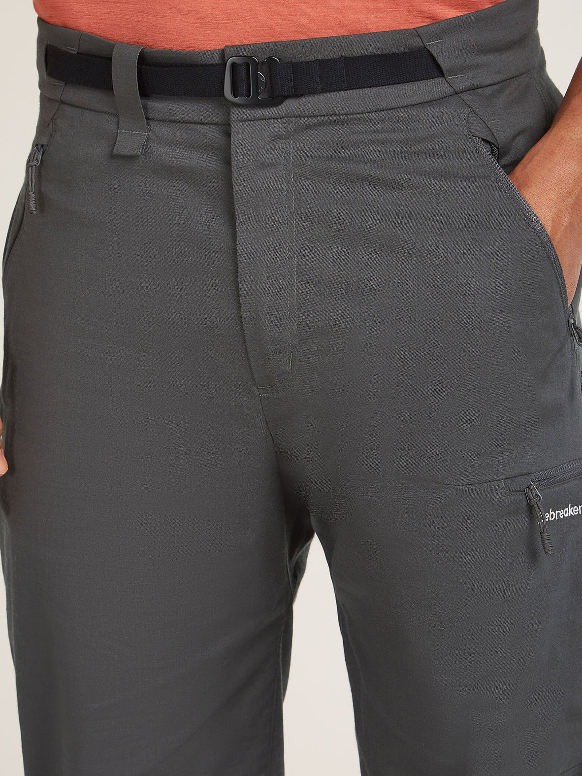 Icebreaker Men's Merino Blend Elevation Stretch Pants Obsidian