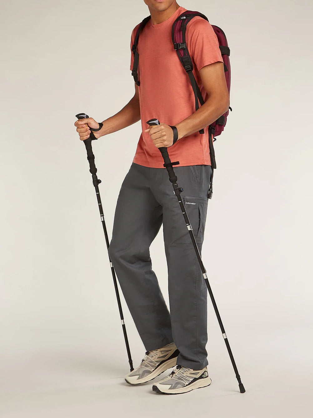 Icebreaker Men's Merino Blend Elevation Stretch Pants Obsidian