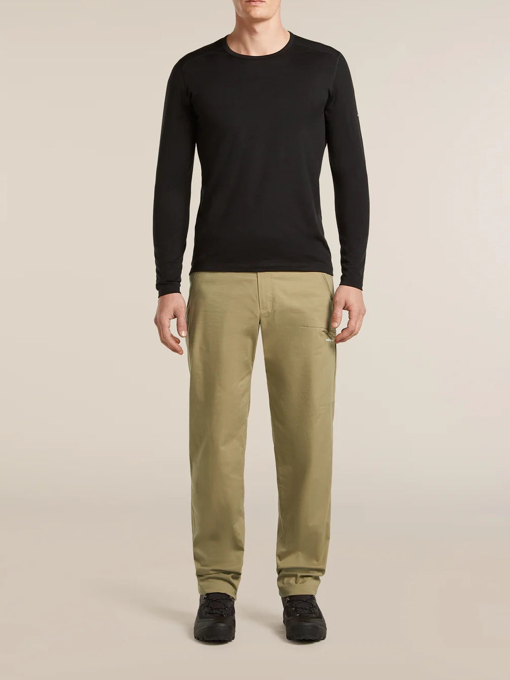 Icebreaker Men's Merino Blend Elevation Stretch Pants Cumin