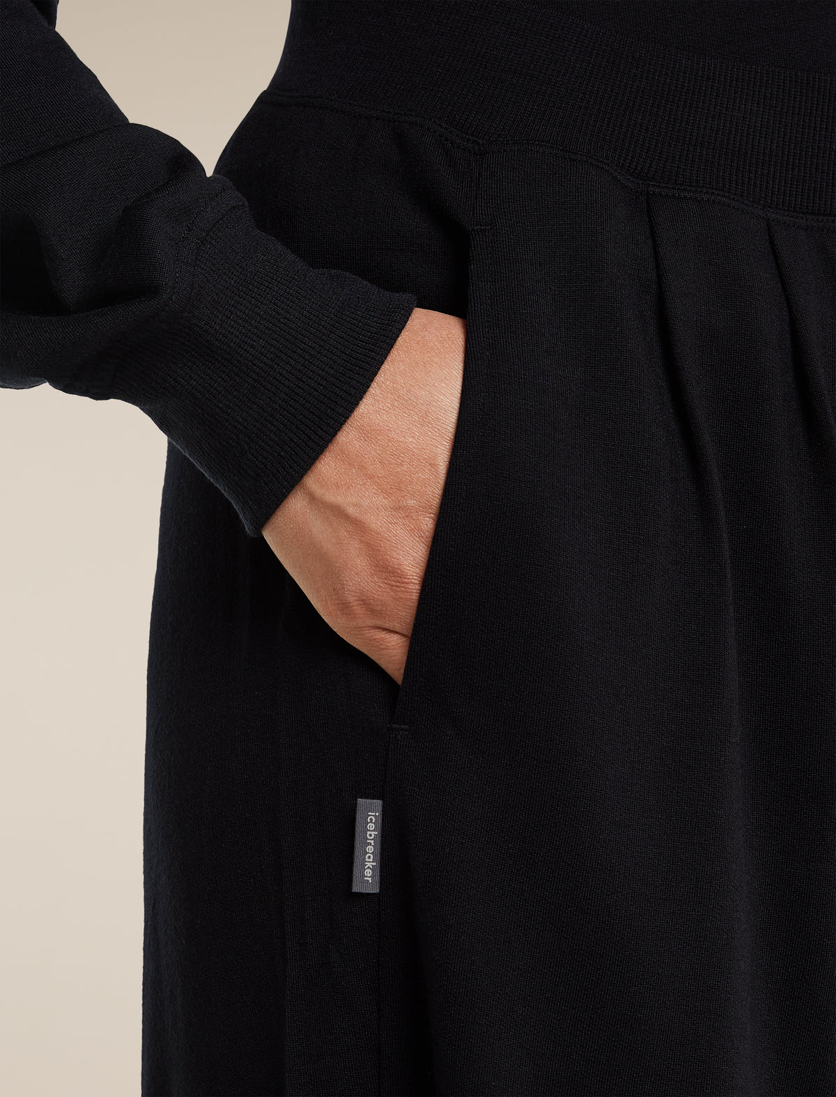 Icebreaker Women's Merino Blend 150 Drift Wide Leg Pants Black