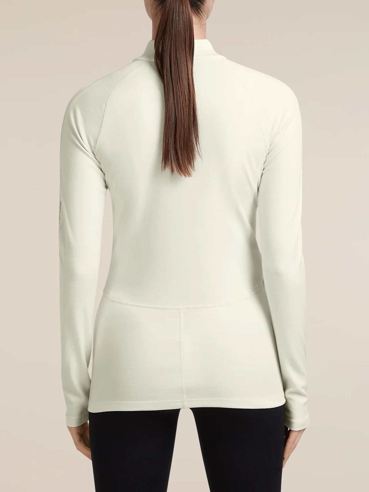 Icebreaker Women's 300 MerinoFine™ Polar Long Sleeve Half Zip Undyed