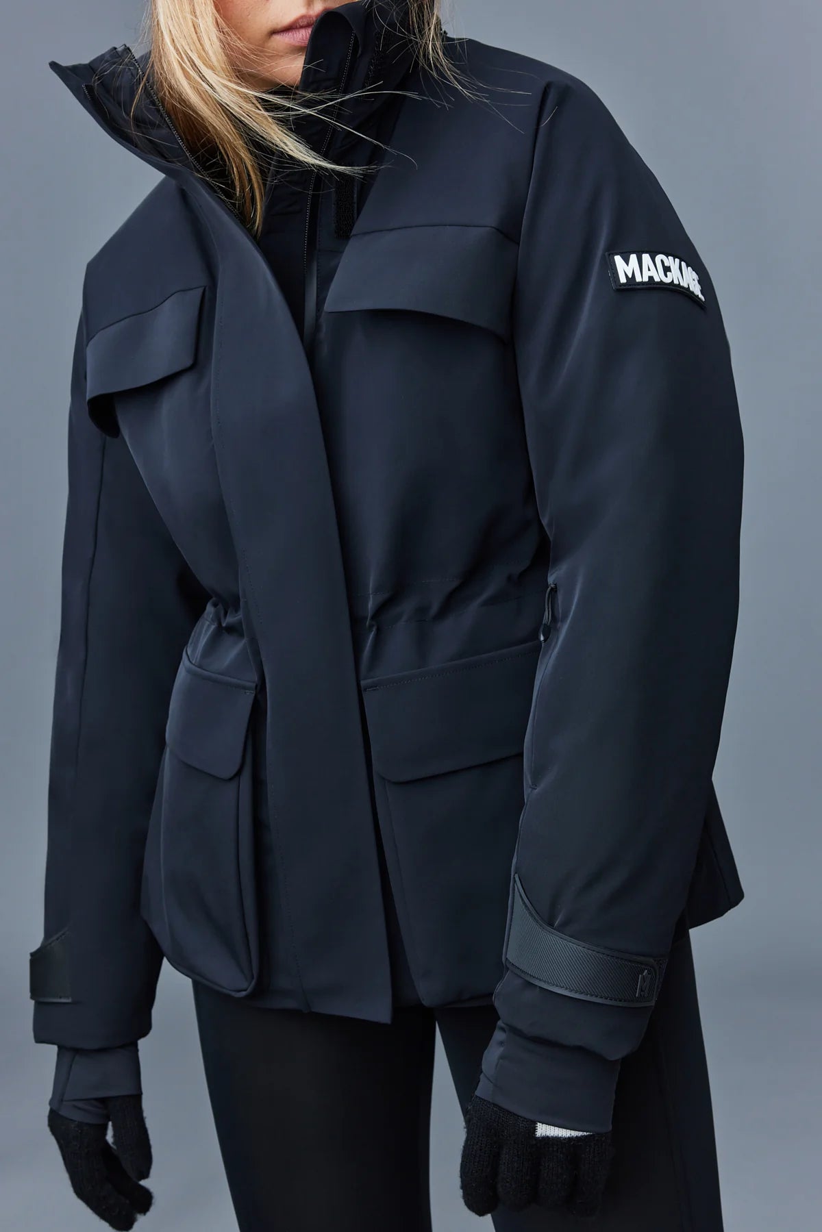 Mackage Iclyn-R Medium Down Ski Jacket Black