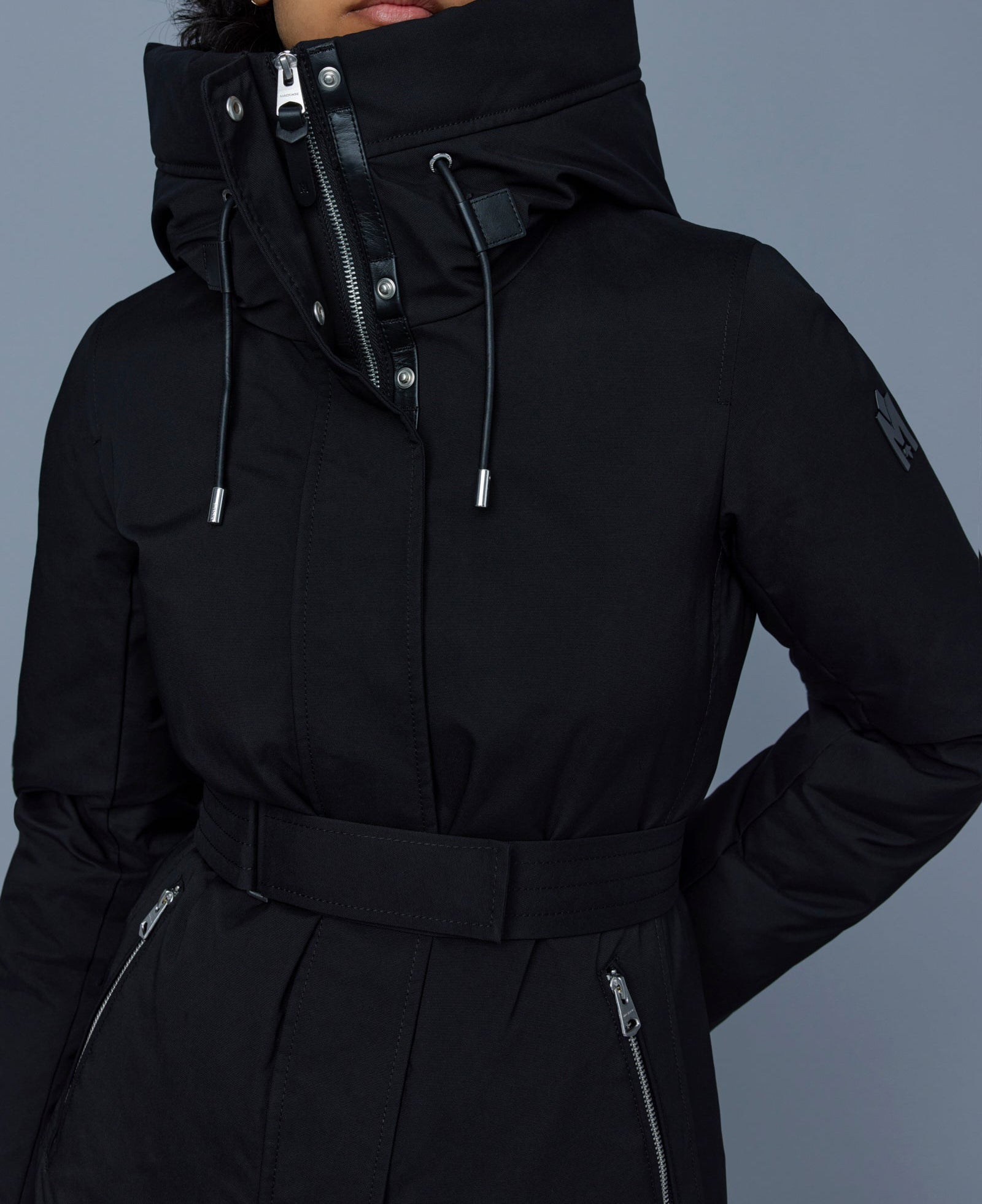 Mackage Jeni 2-in-1 Down Parka Jacket Black