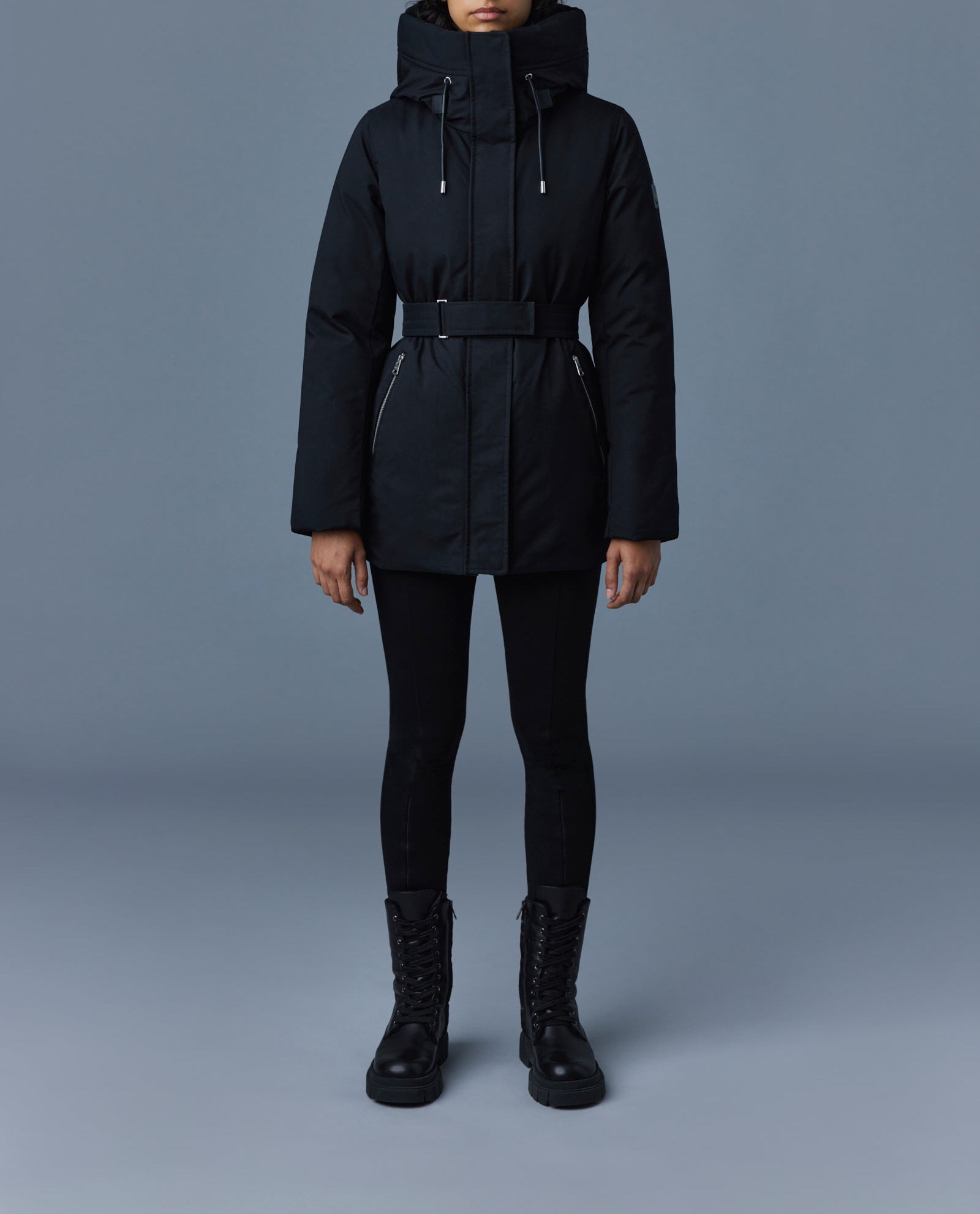 Mackage Jeni 2-in-1 Down Parka Jacket Black