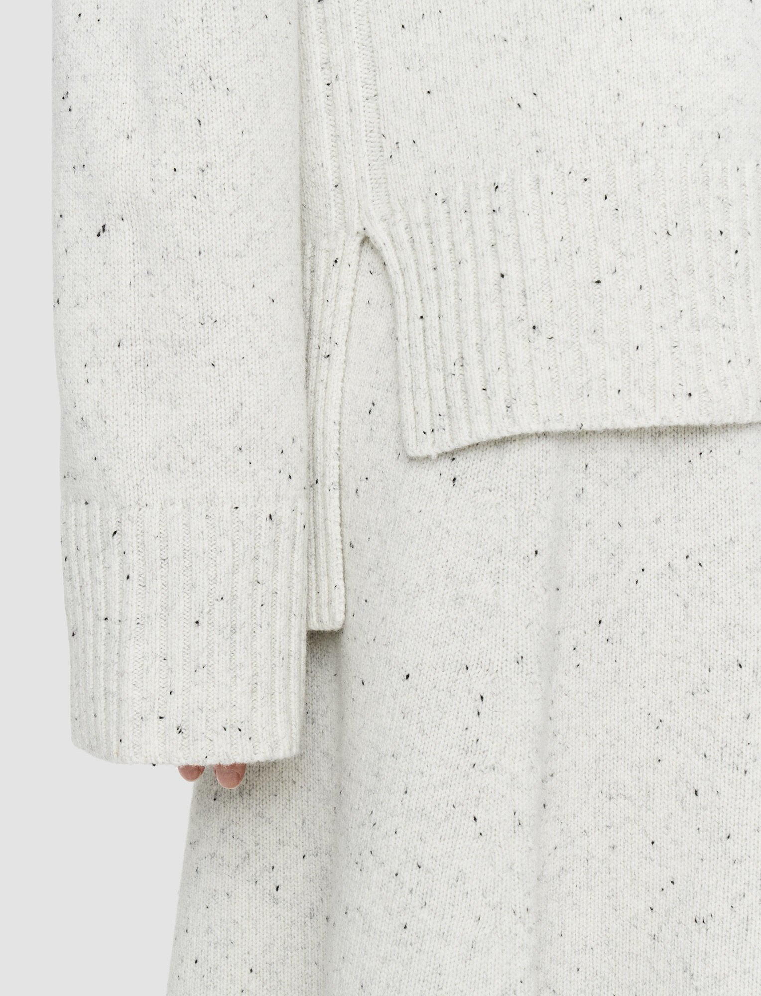 Joseph Tweed Knit High Neck Jumper