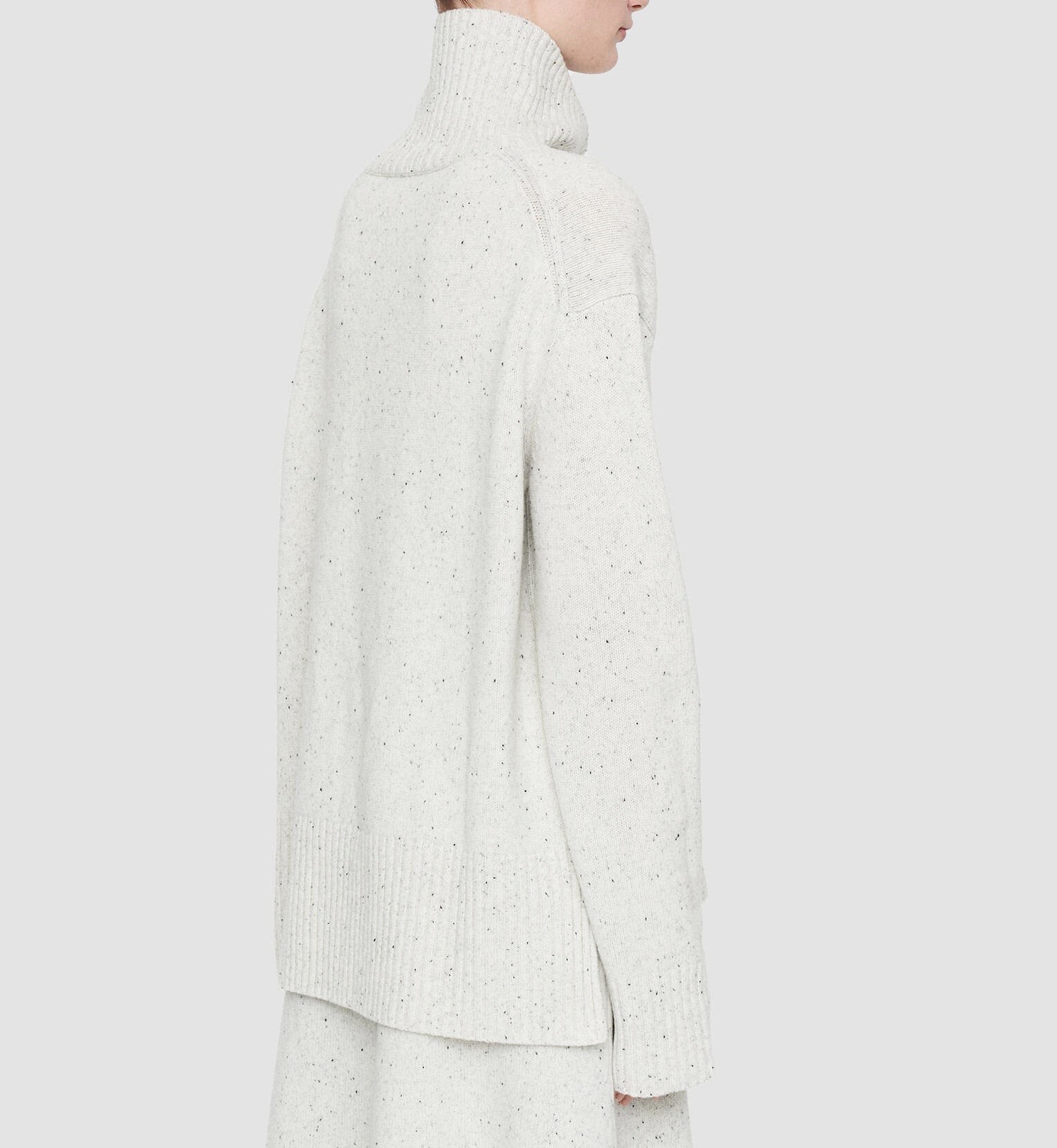 Joseph Tweed Knit High Neck Jumper