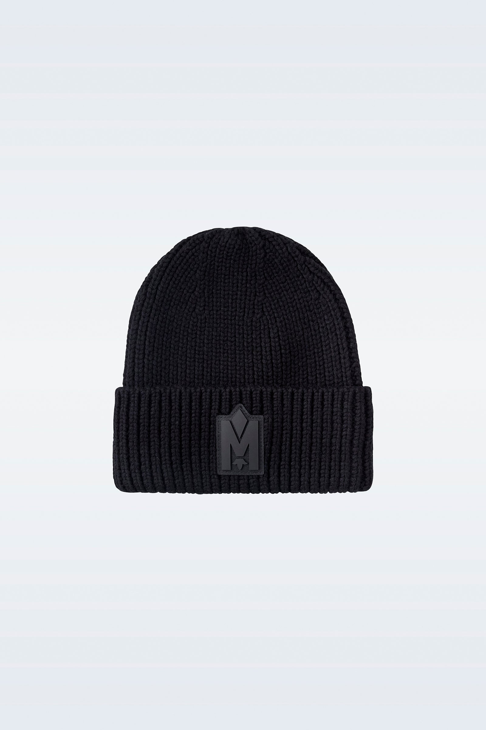 Mackage Jude-MZ Hand-Knit Toque Black