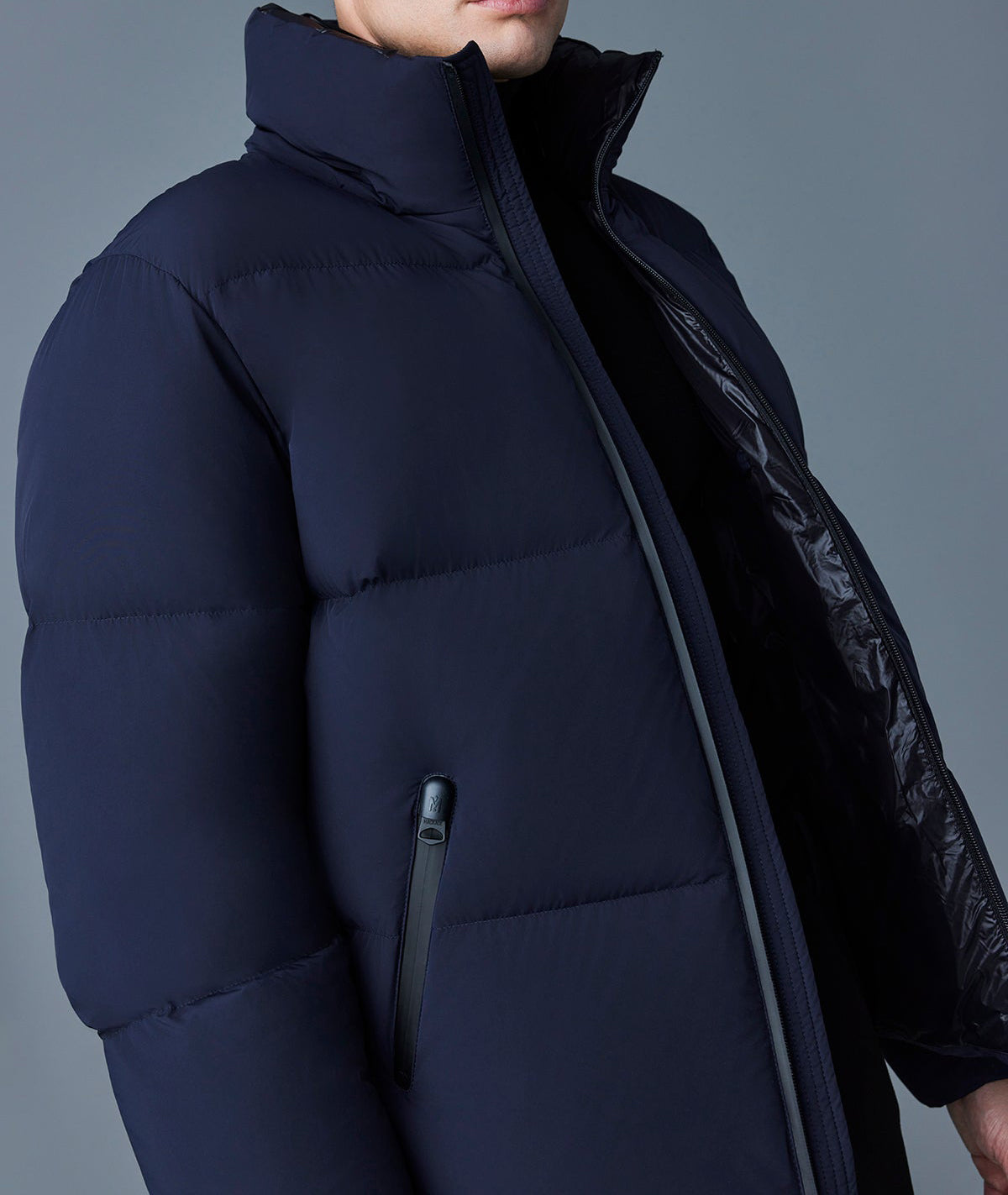 Mackage Kent Stretch Matt Down Jacket Navy