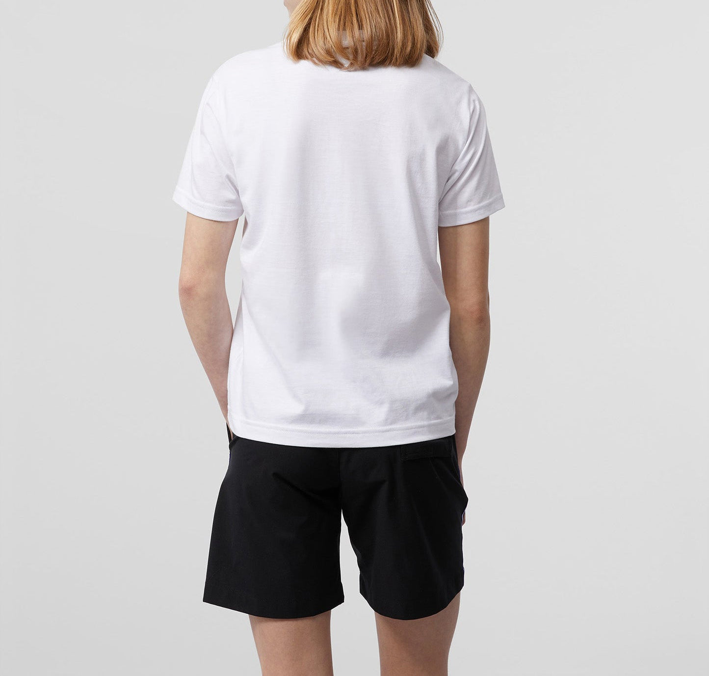 Psycho Bunny Kids Classic Crew Neck Tee White
