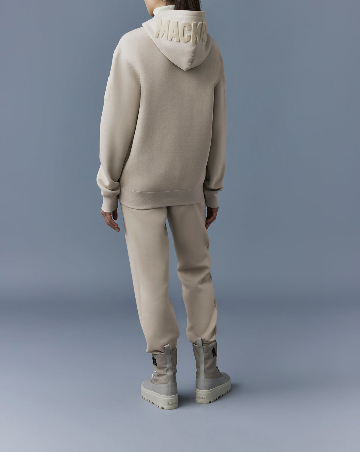Mackage Krys Hoodie With Velvet Embroidery Trench