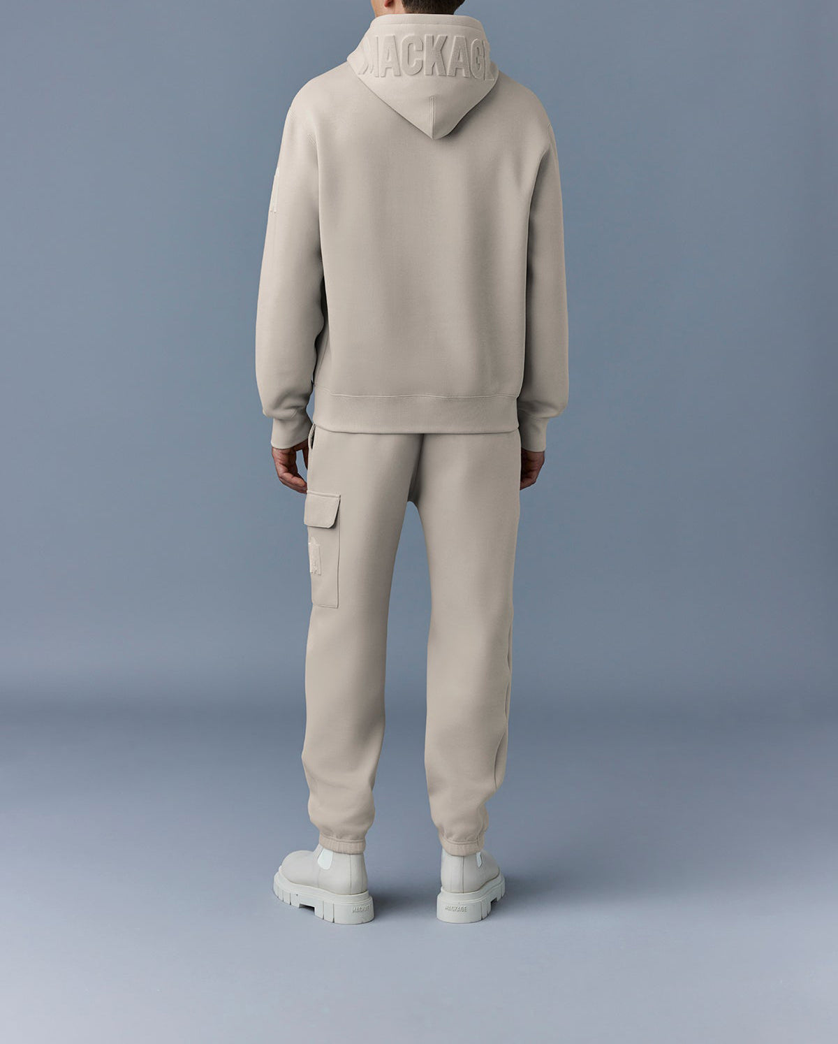 Mackage Krys Hoodie With Velvet Embroidery Trench