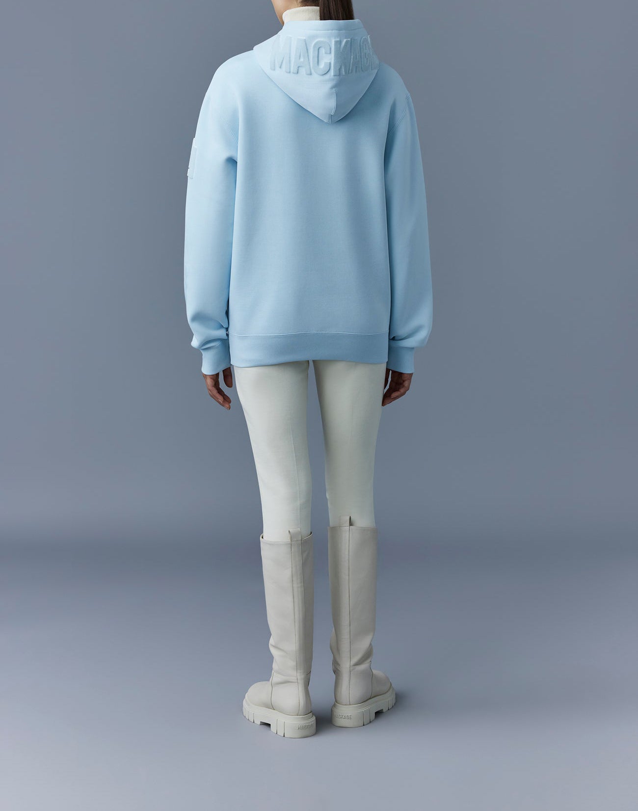 Mackage Krys Hoodie With Velvet Embroidery Air