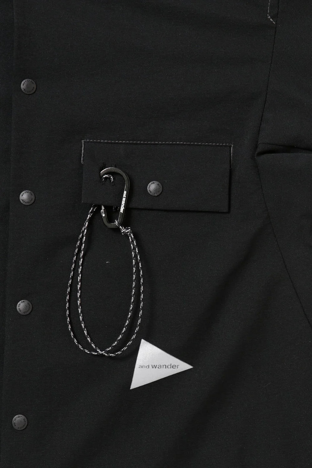 And Wander Dry Breathable LS Shirt Black