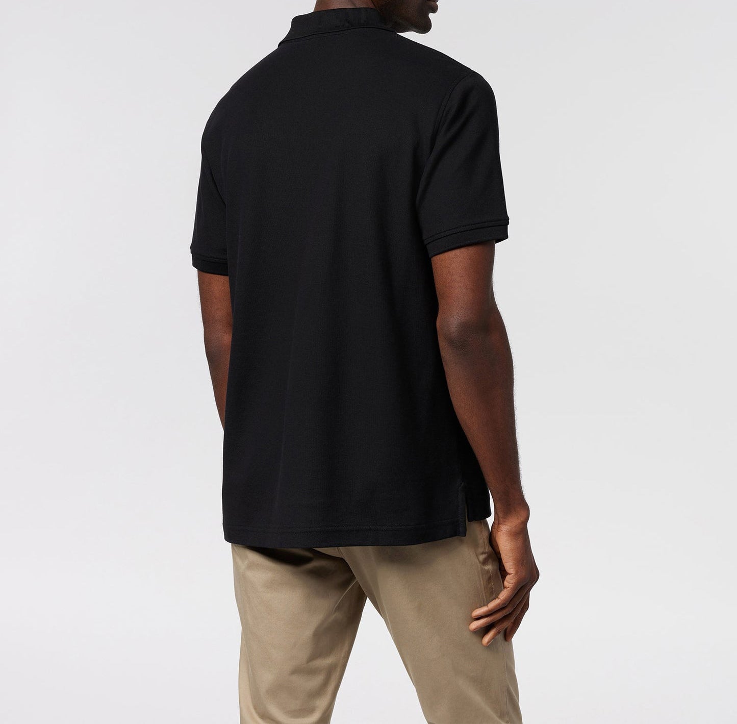 Psycho Bunny Mens Beaumont Pique Polo Shirt Black