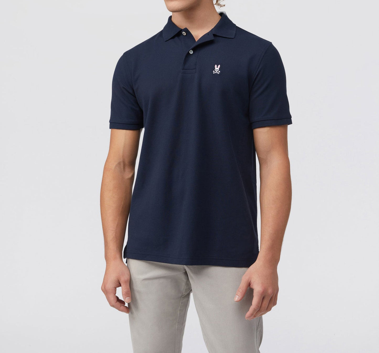 Psycho Bunny Mens Classic Polo Navy