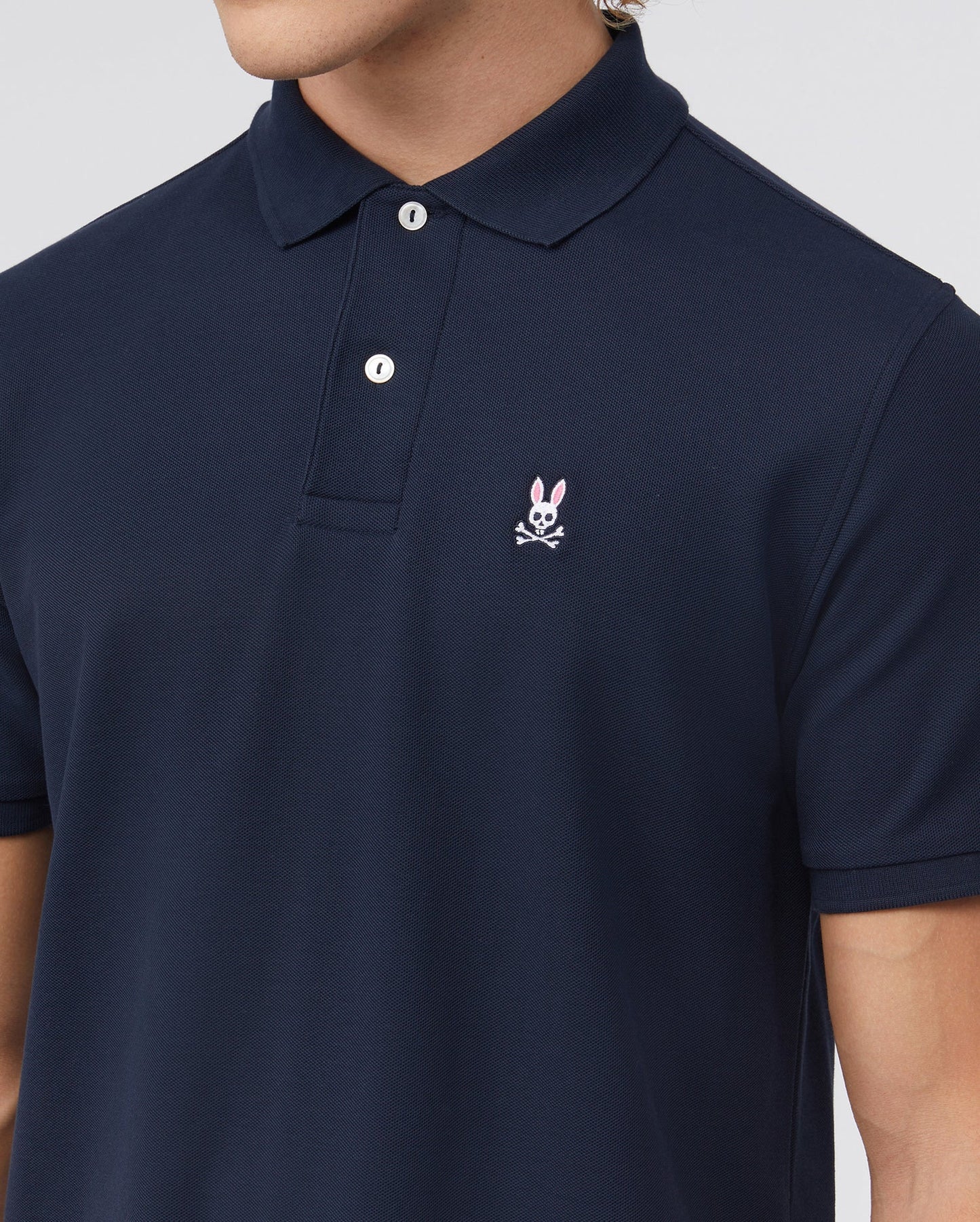 Psycho Bunny Mens Classic Polo Navy