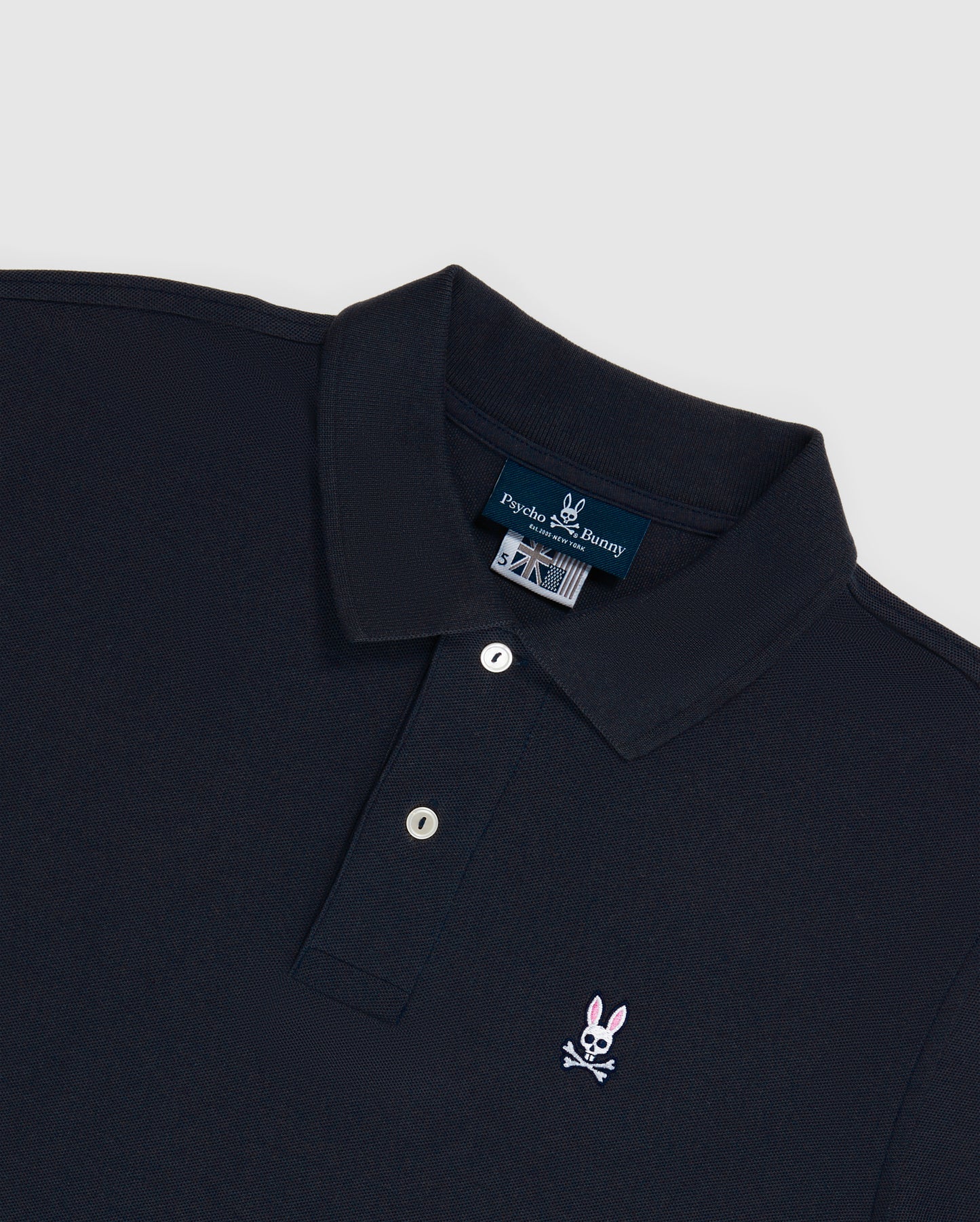 Psycho Bunny Mens Classic Polo Navy