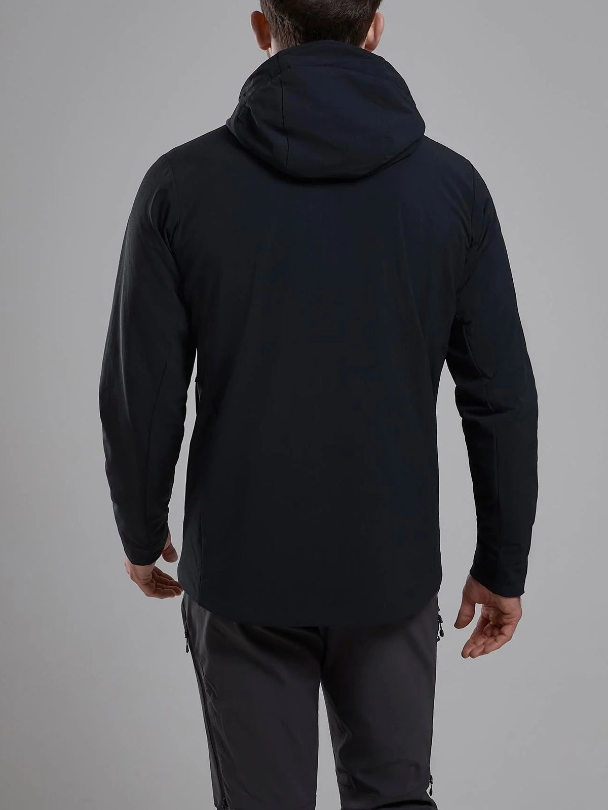 Montane Men's Khamsin Hooded Softshell Jacket Black