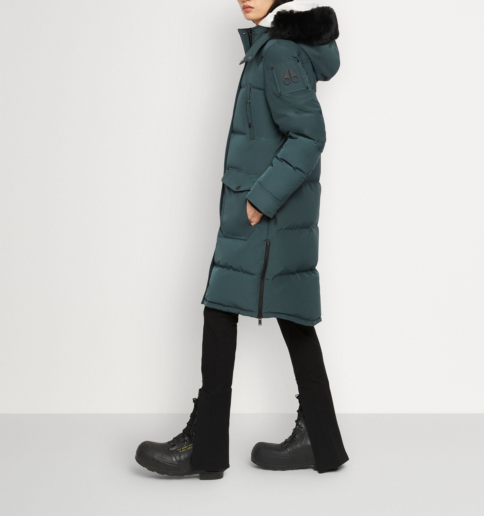 Moose Knuckles Ladies Onyx Causapscal Parka Forest Hill