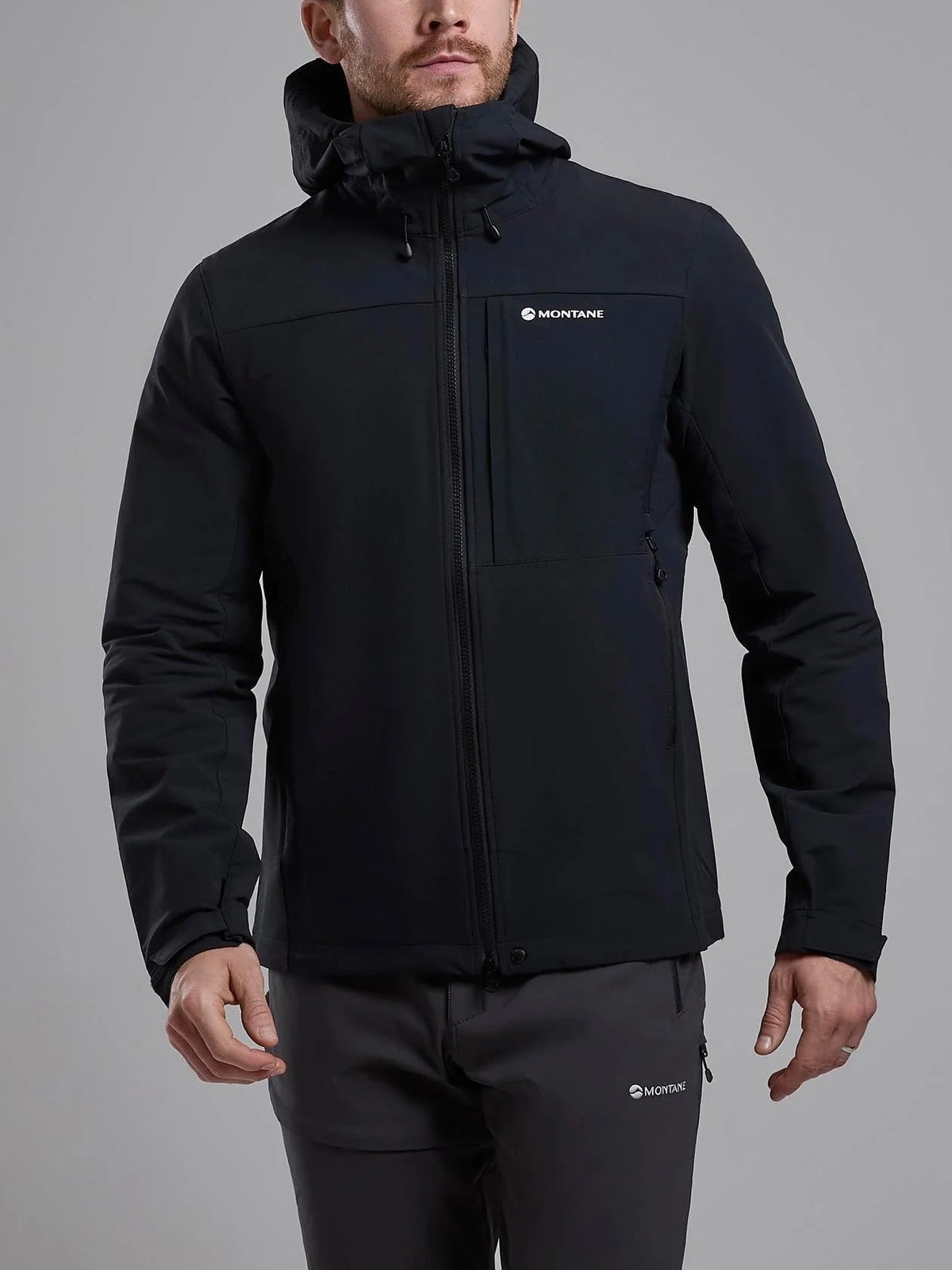 Montane Men's Tenacity XT Hooded Softshell Jacket Black
