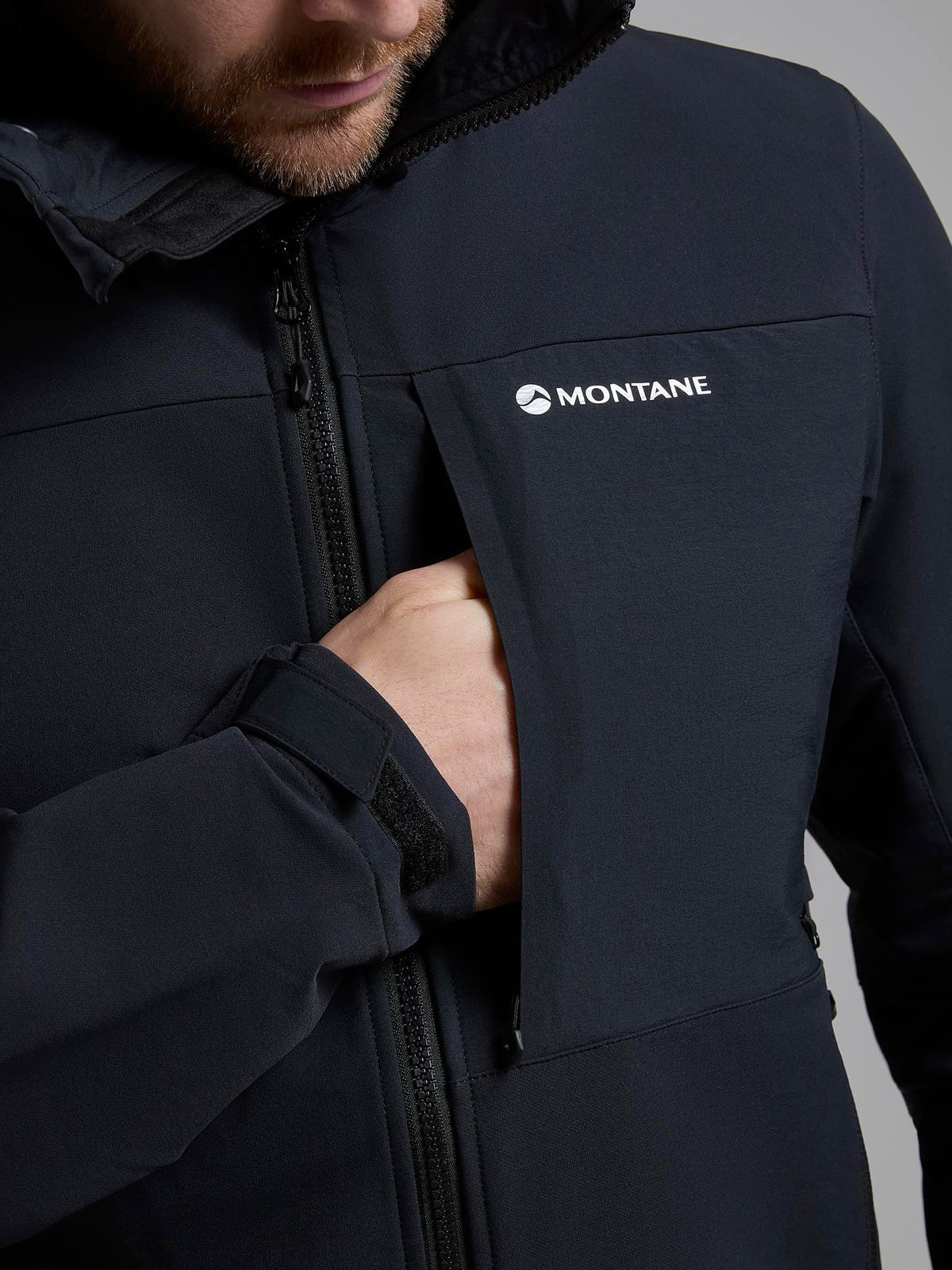 Montane Men's Tenacity XT Hooded Softshell Jacket Black