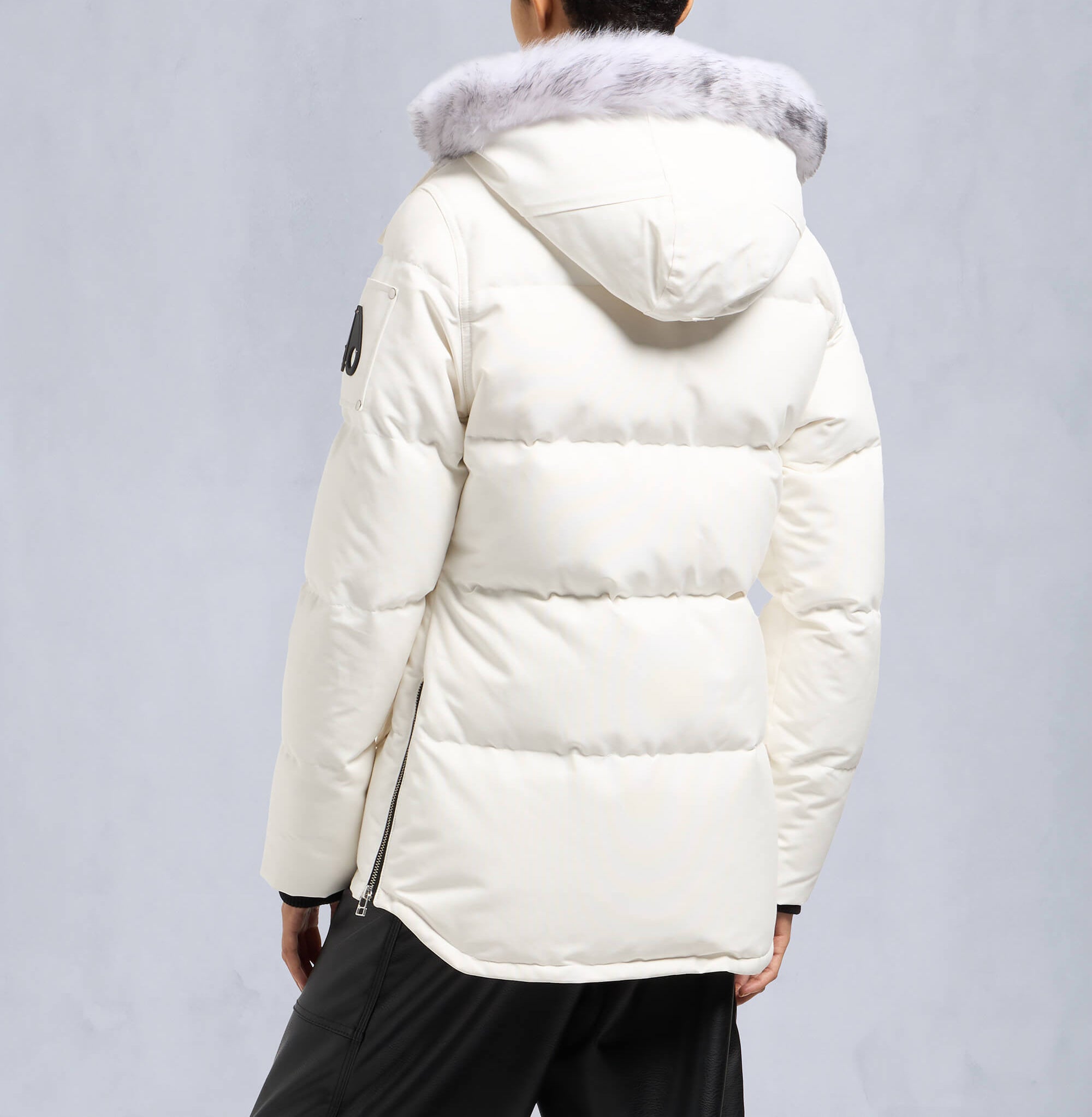 Moose Knuckles Ladies 3Q Shearling Jacket Milky Way
