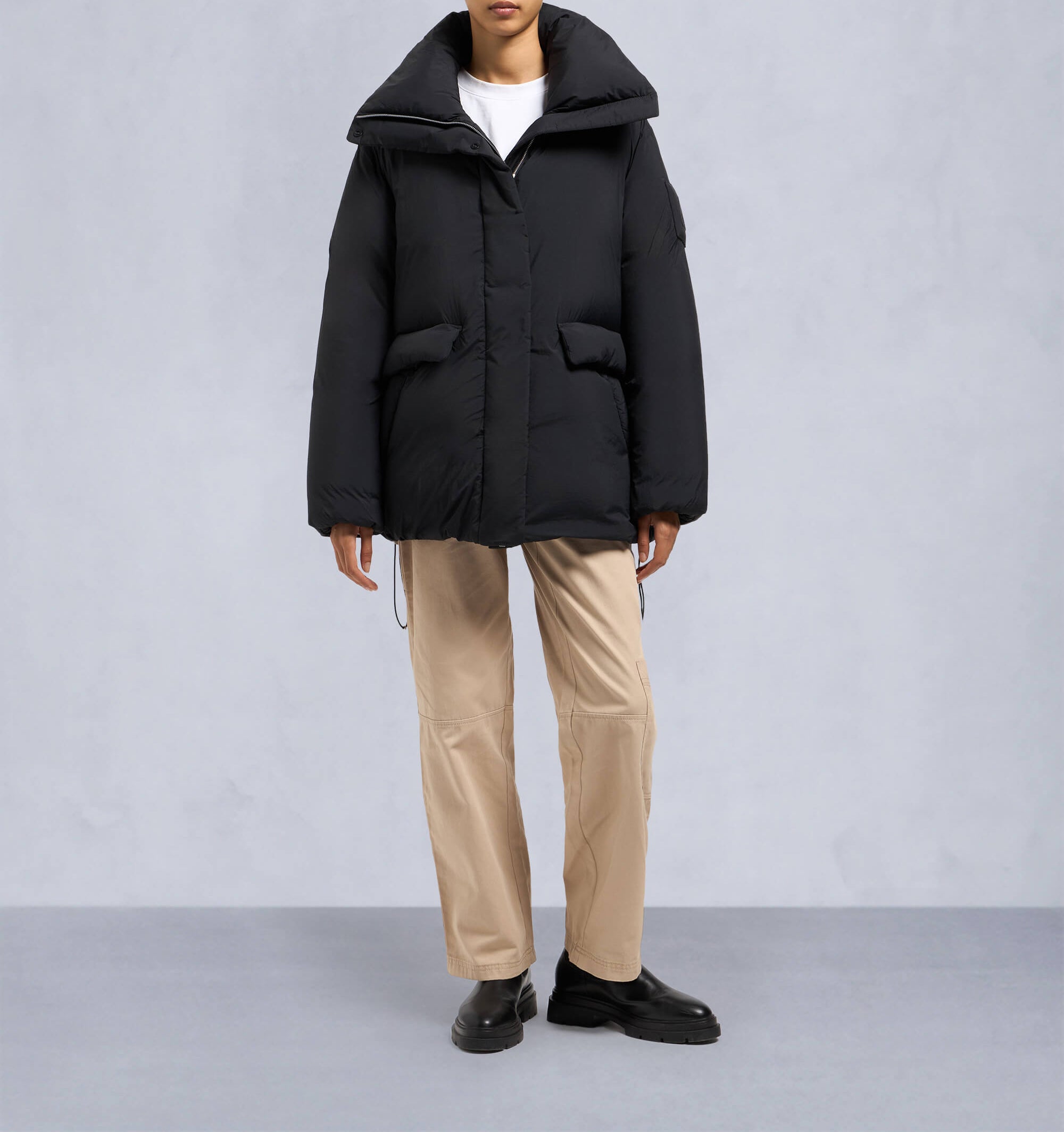 Moose Knuckles Ladies Duvet Katla 3Q Puffer Black